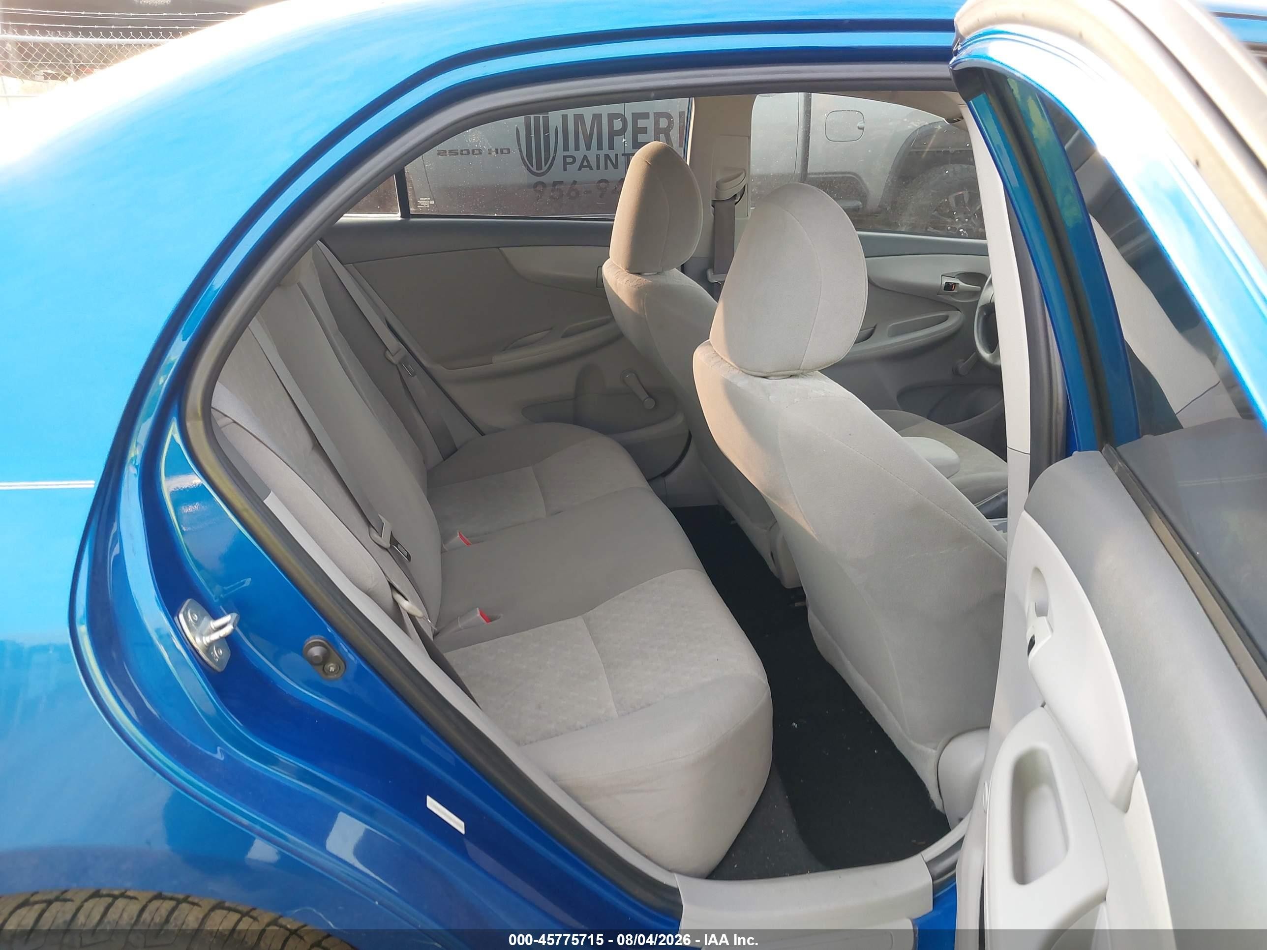 2009 Toyota Corolla Blue vin: 1NXBU40E59Z125528