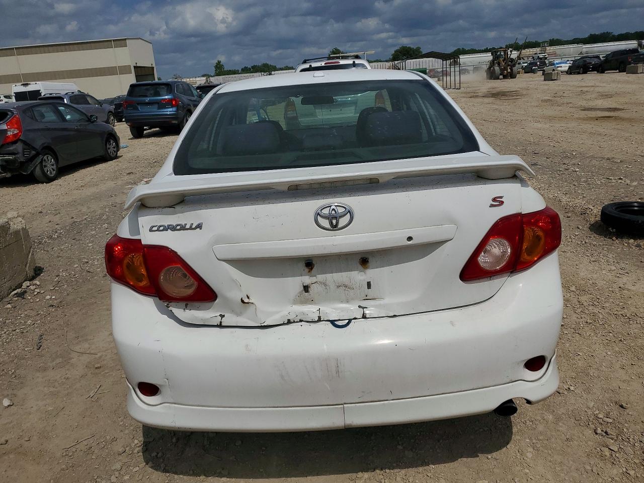 2009 Toyota Corolla S White vin: 1NXBU40E59Z134178