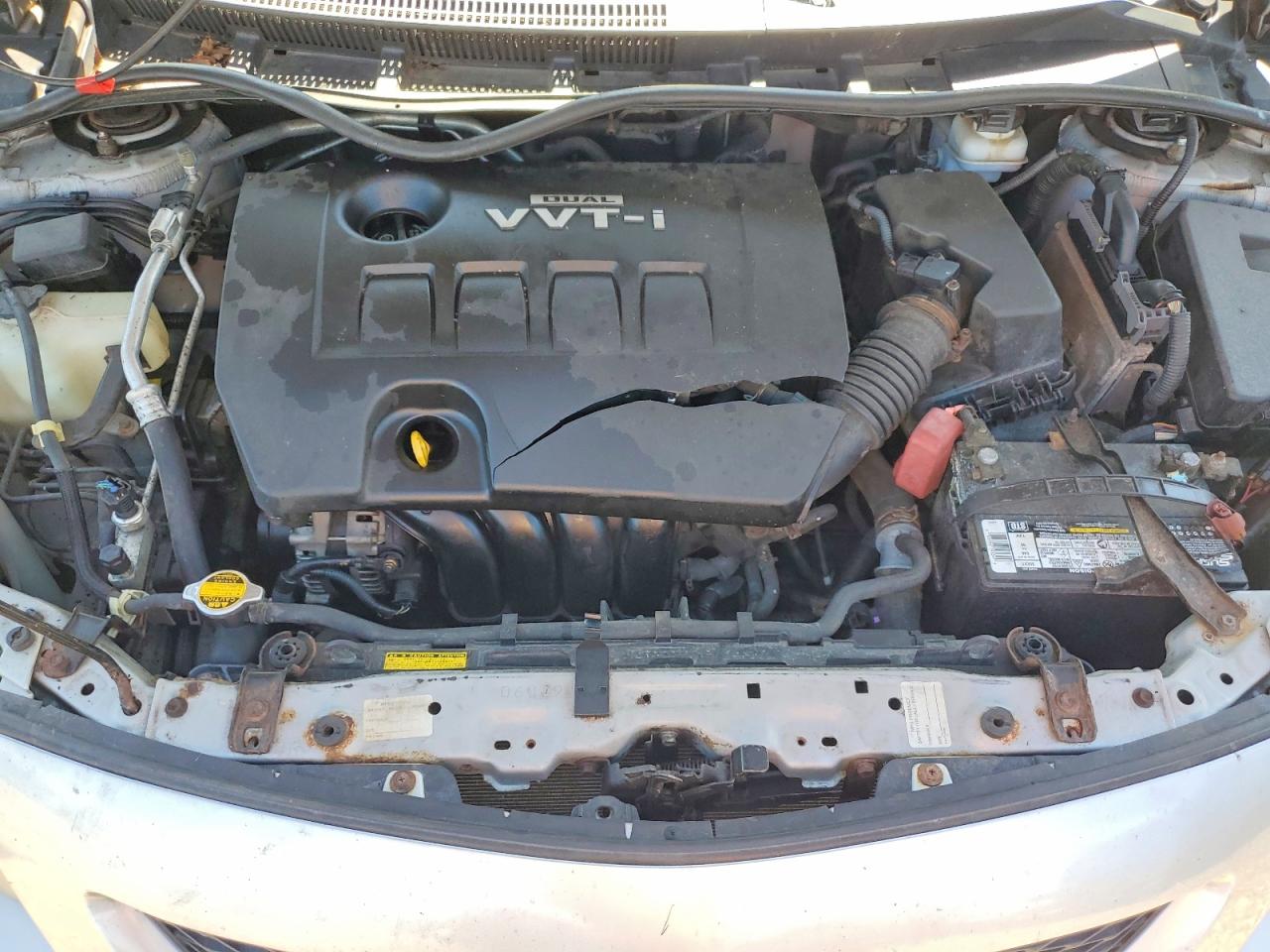 2009 Toyota Corolla Le Silver vin: 1NXBU40E59Z140420
