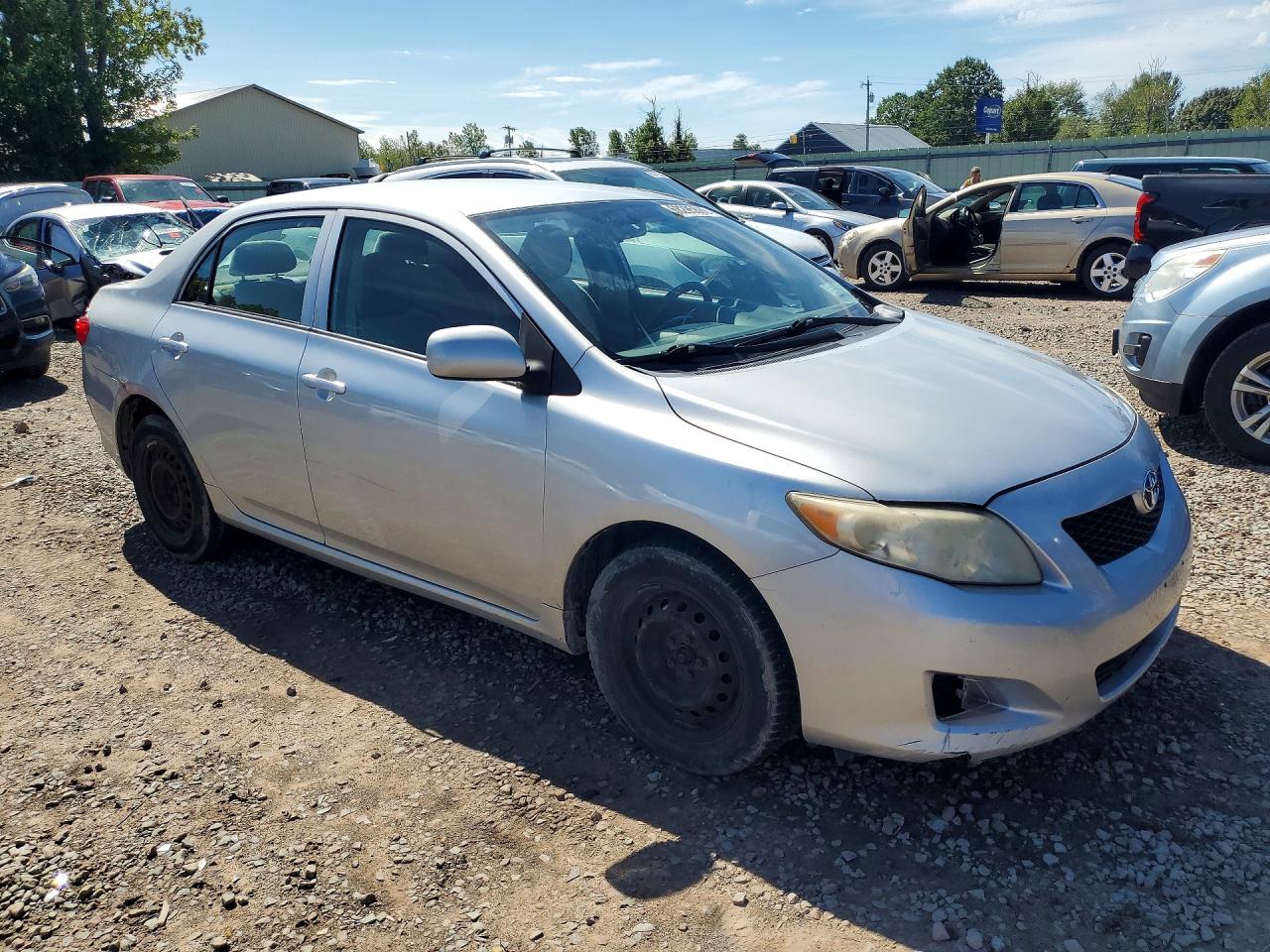 2009 Toyota Corolla Le Silver vin: 1NXBU40E59Z140420