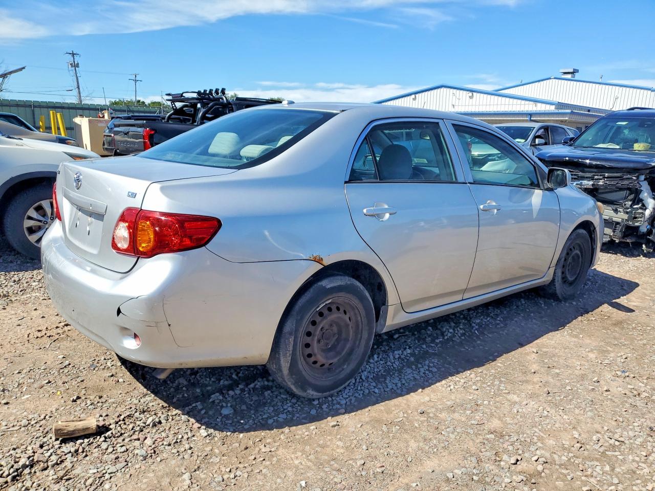 2009 Toyota Corolla Le Silver vin: 1NXBU40E59Z140420