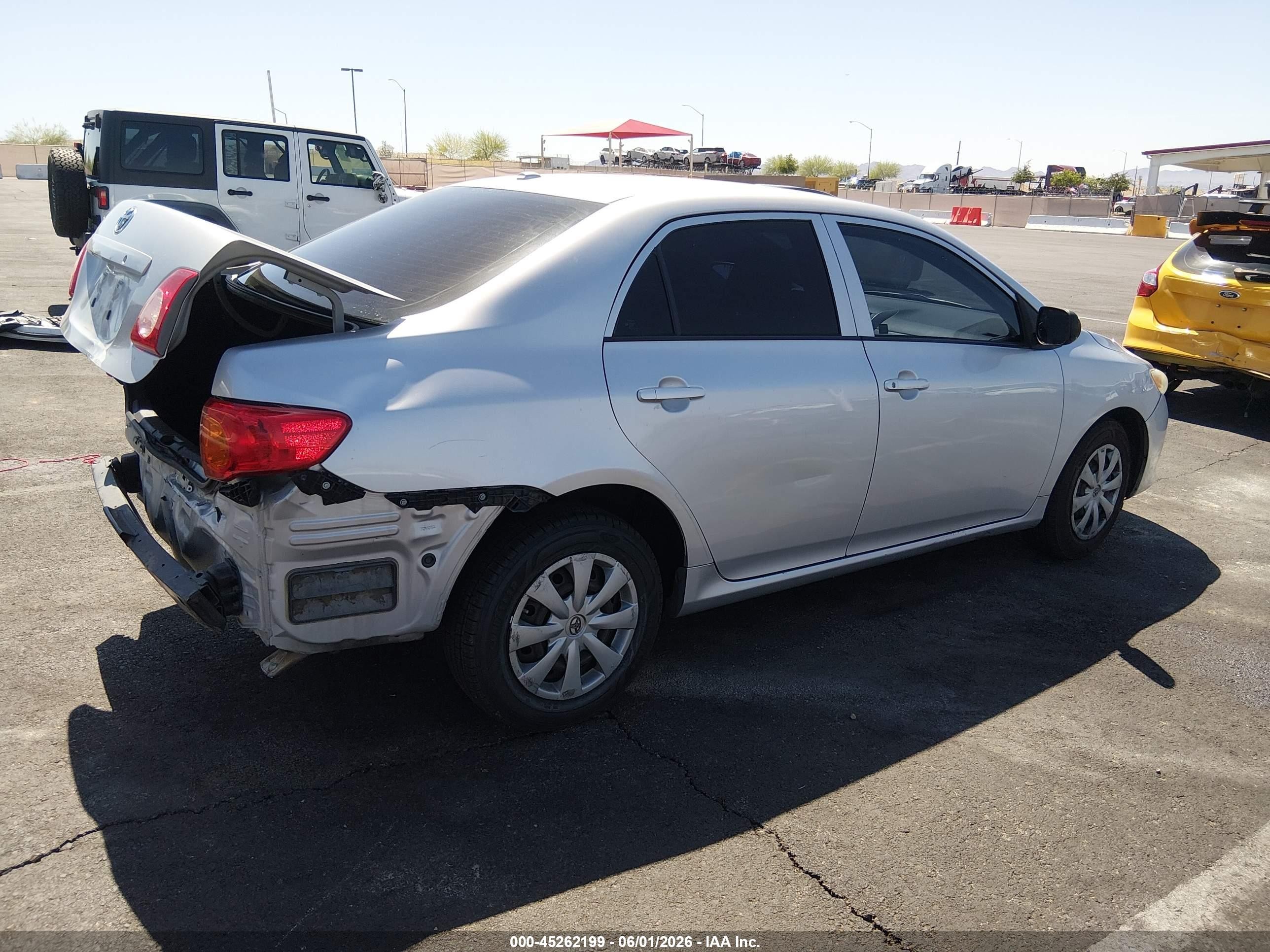2009 Toyota Corolla   Gray vin: 1NXBU40E59Z143740