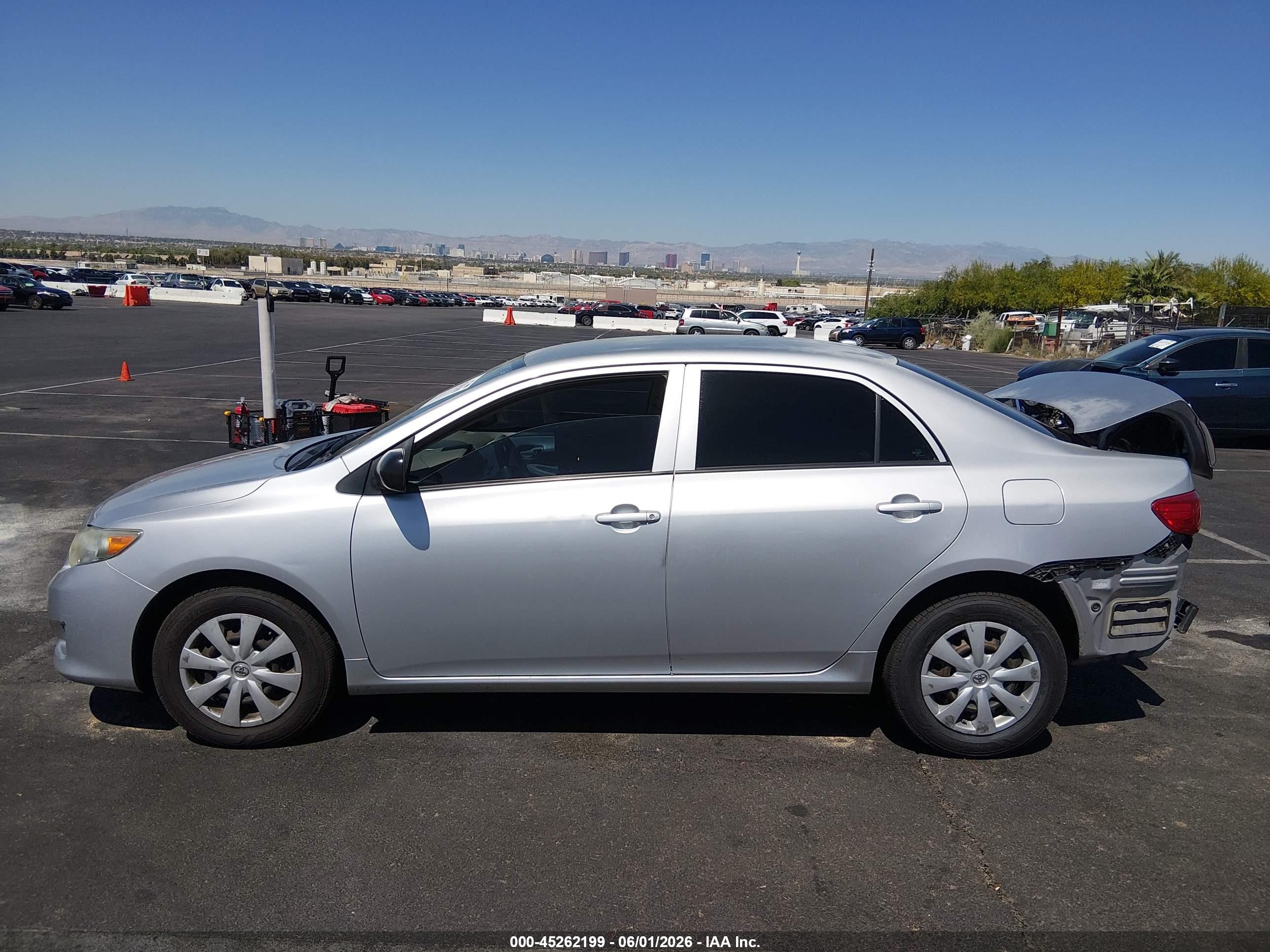 2009 Toyota Corolla   Gray vin: 1NXBU40E59Z143740