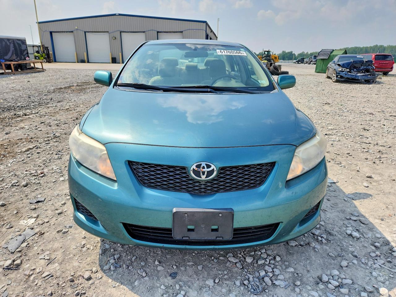 2009 Toyota Corolla Le Teal vin: 1NXBU40E59Z145665