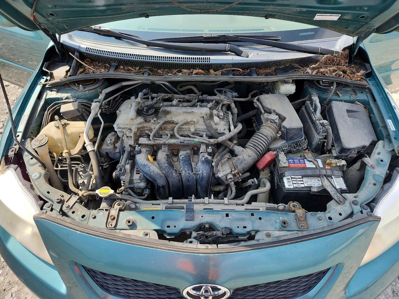 2009 Toyota Corolla Le Teal vin: 1NXBU40E59Z145665