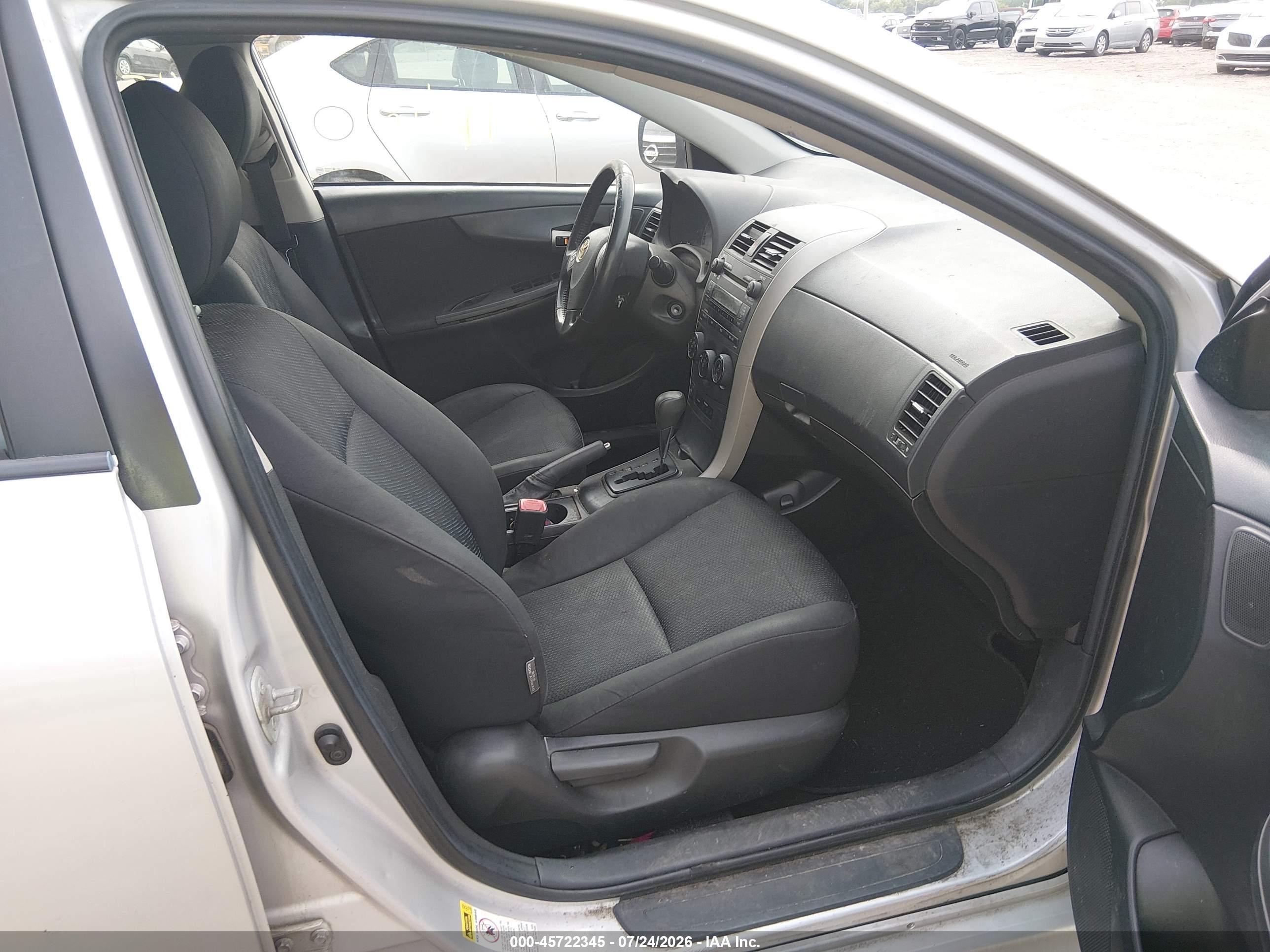 2009 Toyota Corolla S Серебряный vin: 1NXBU40E59Z150655