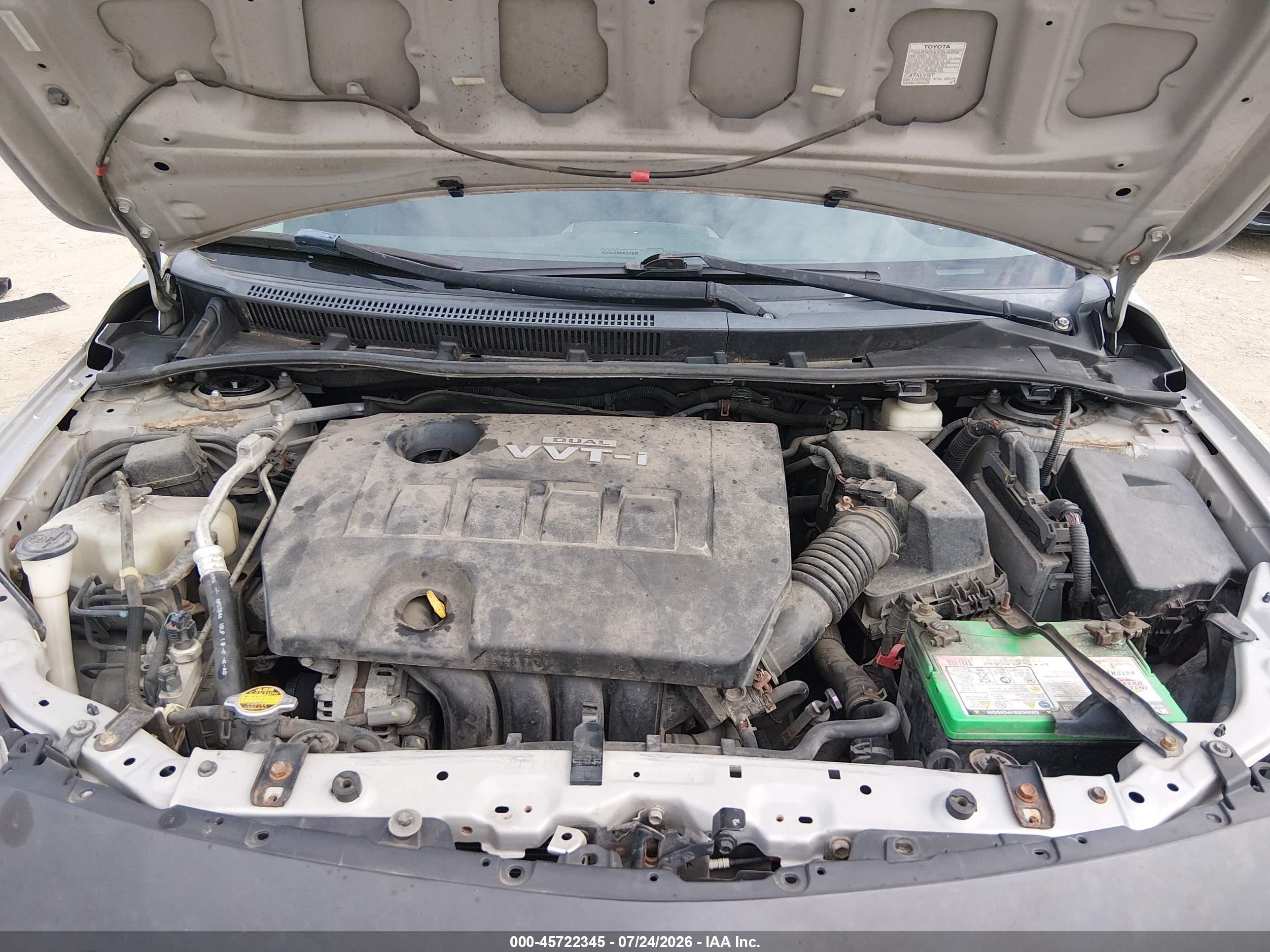 2009 Toyota Corolla S Серебряный vin: 1NXBU40E59Z150655