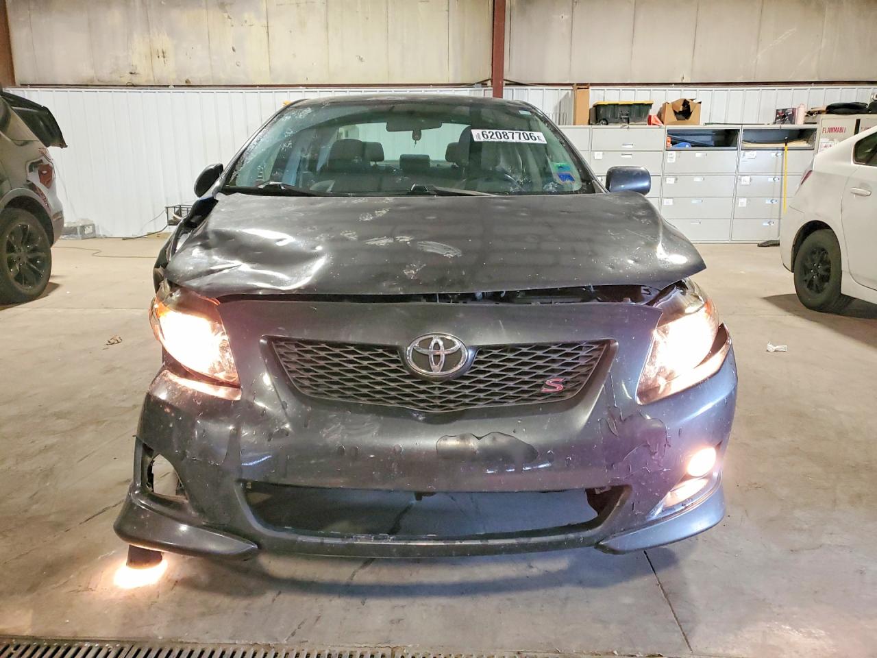2009 Toyota Corolla S Charcoal vin: 1NXBU40E59Z164233