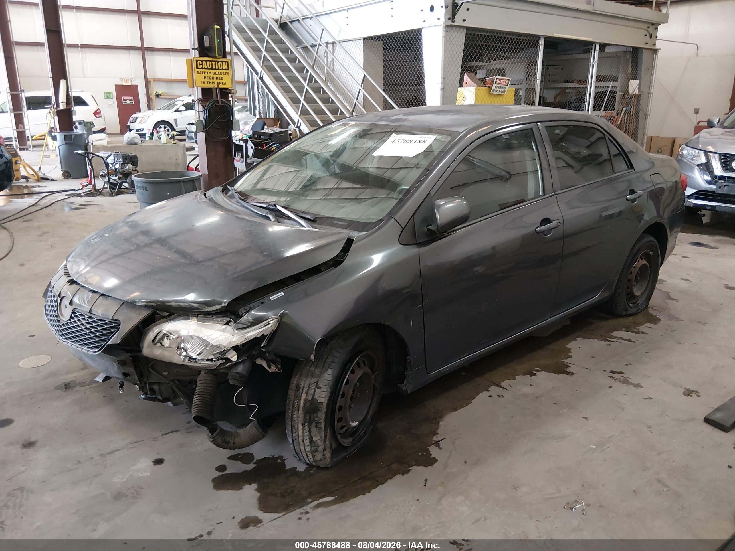 2009 Toyota Corolla Le Gray vin: 1NXBU40E69Z011733