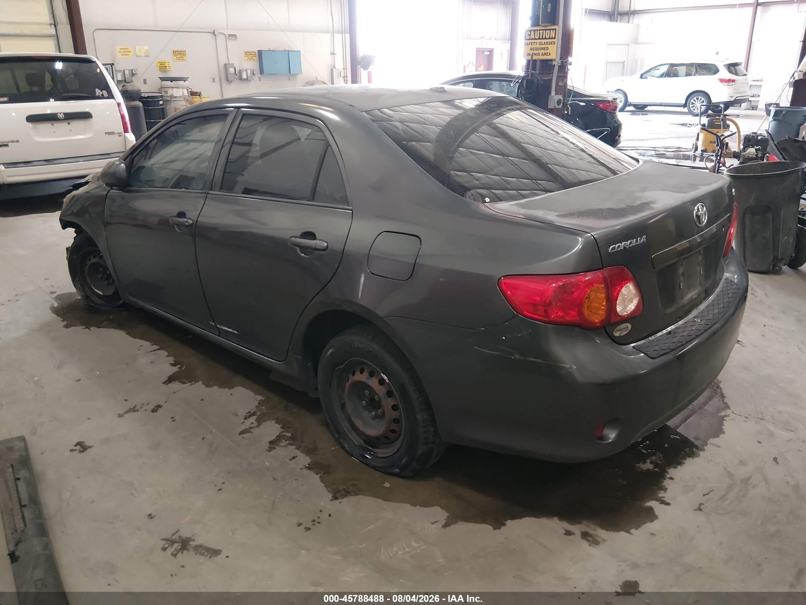 2009 Toyota Corolla Le Gray vin: 1NXBU40E69Z011733