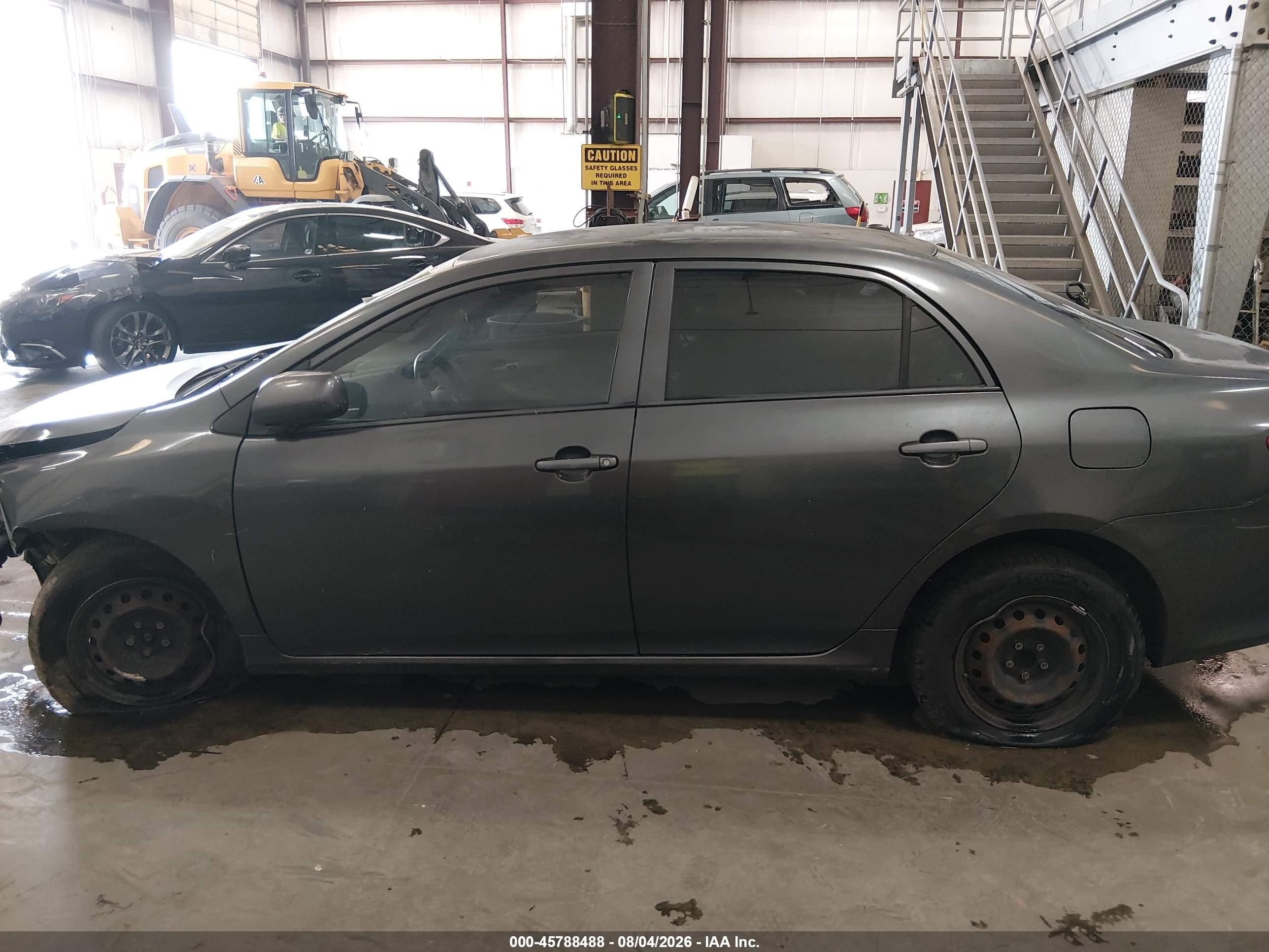 2009 Toyota Corolla Le Gray vin: 1NXBU40E69Z011733