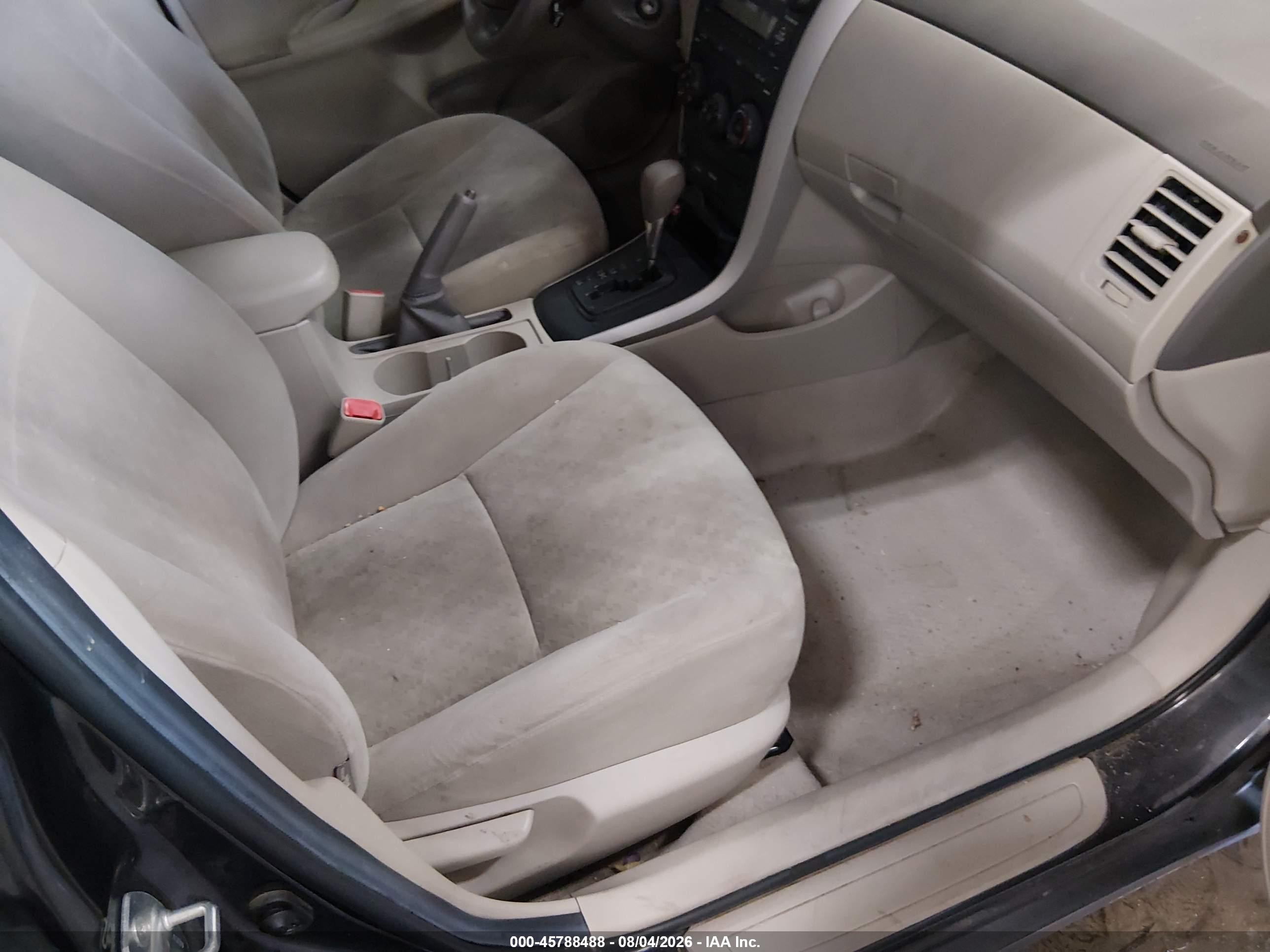 2009 Toyota Corolla Le Gray vin: 1NXBU40E69Z011733