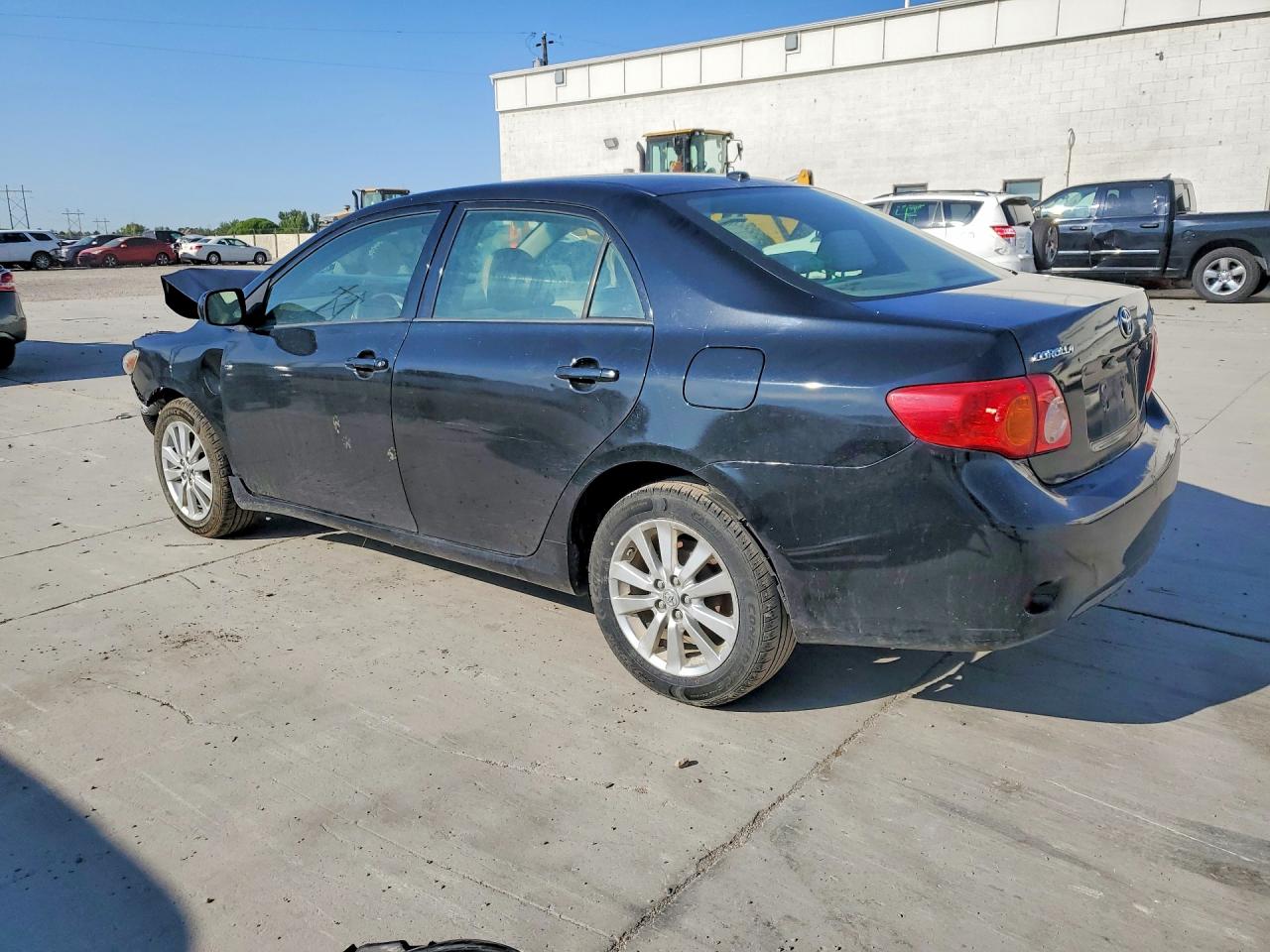2009 Toyota Corolla Le Black vin: 1NXBU40E69Z014518