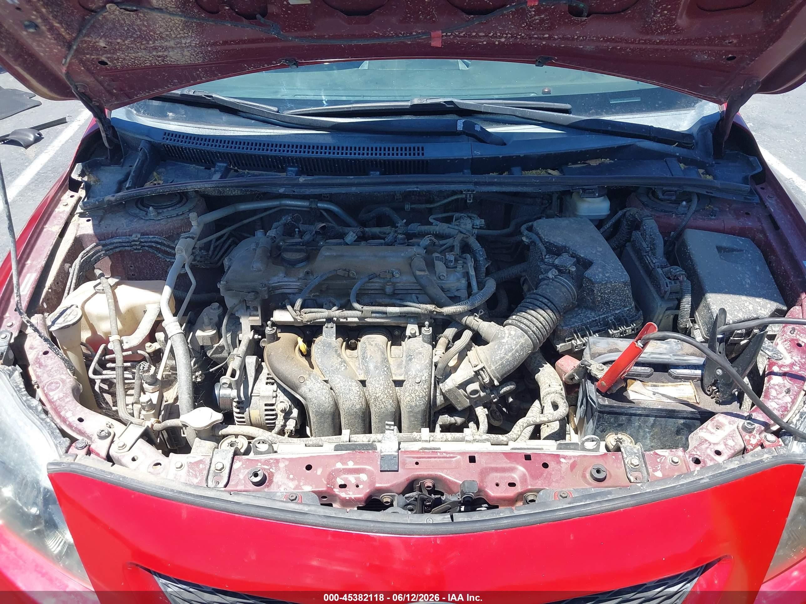 2009 Toyota Corolla S Красный vin: 1NXBU40E69Z014826