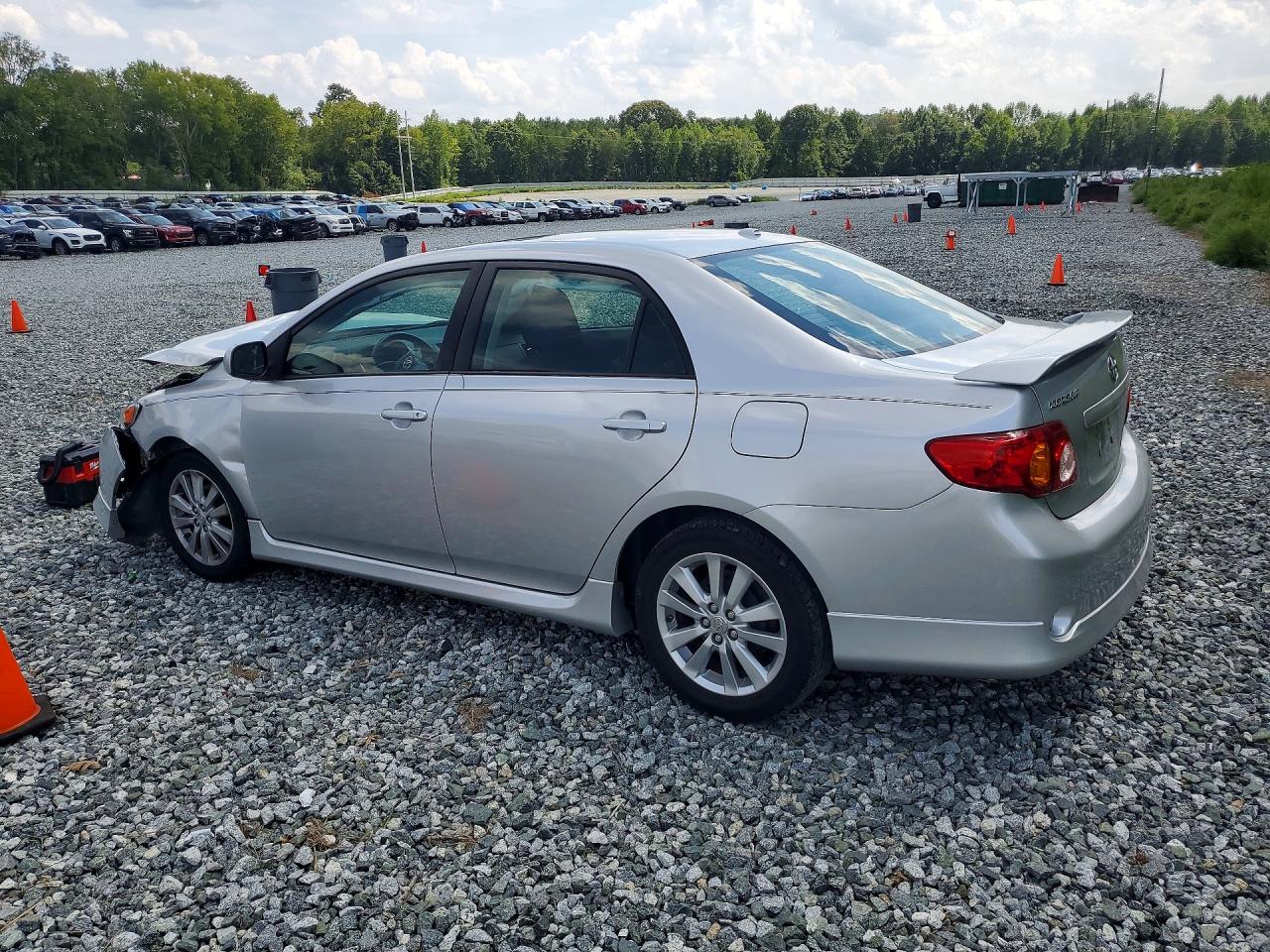 2009 Toyota Corolla S Silver vin: 1NXBU40E69Z019038