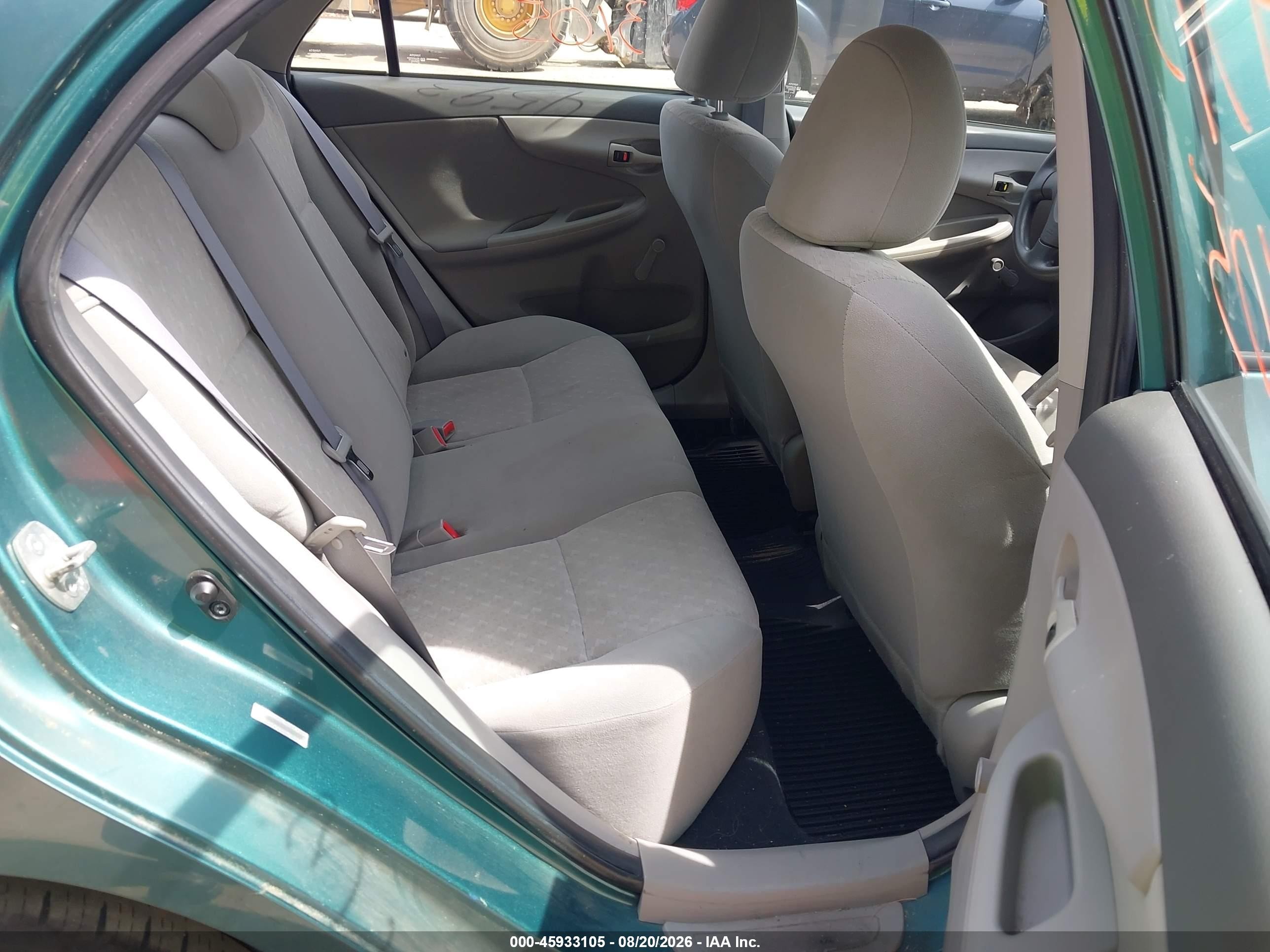 2009 Toyota Corolla   Green vin: 1NXBU40E69Z032517