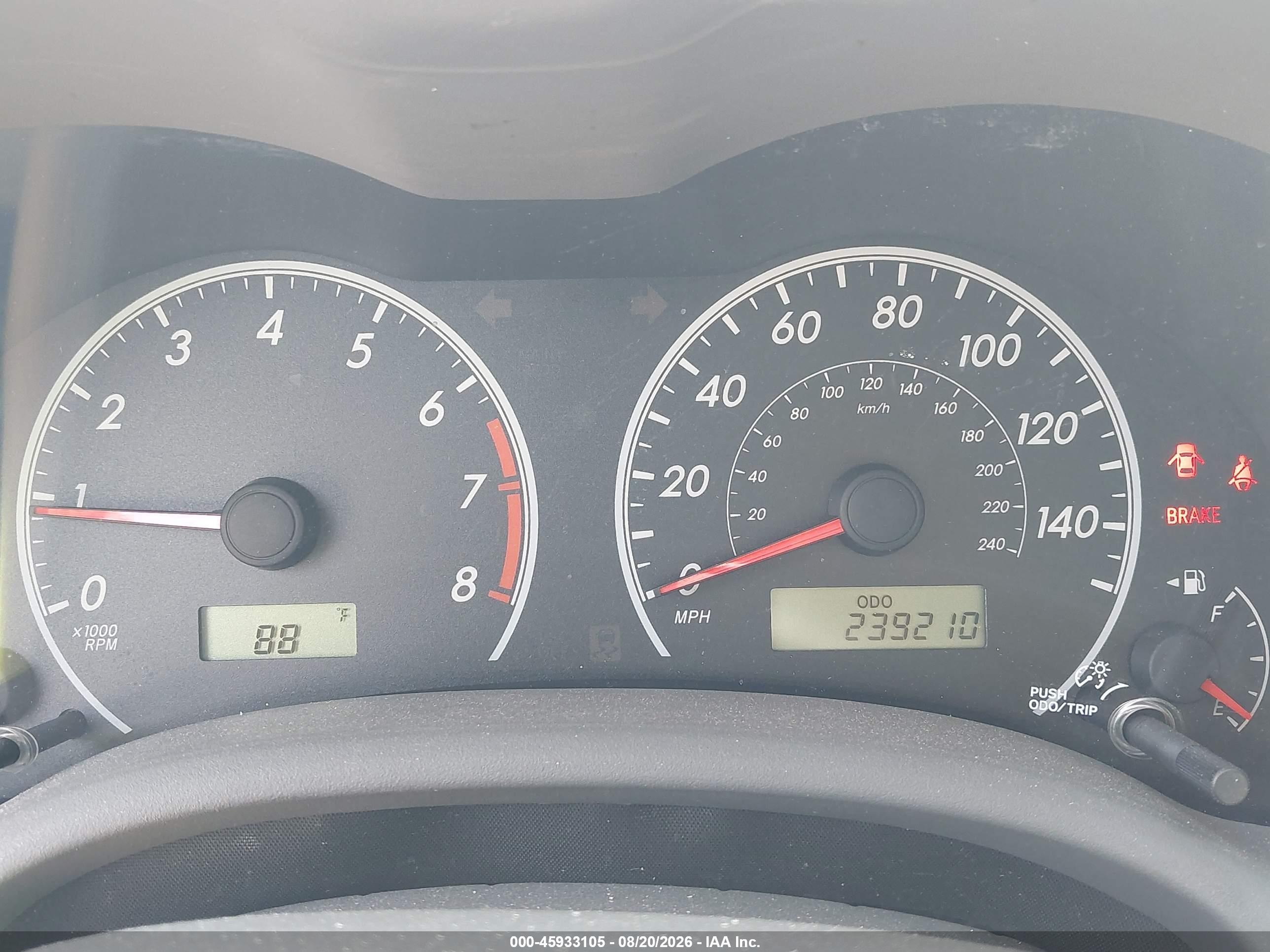 2009 Toyota Corolla   Green vin: 1NXBU40E69Z032517