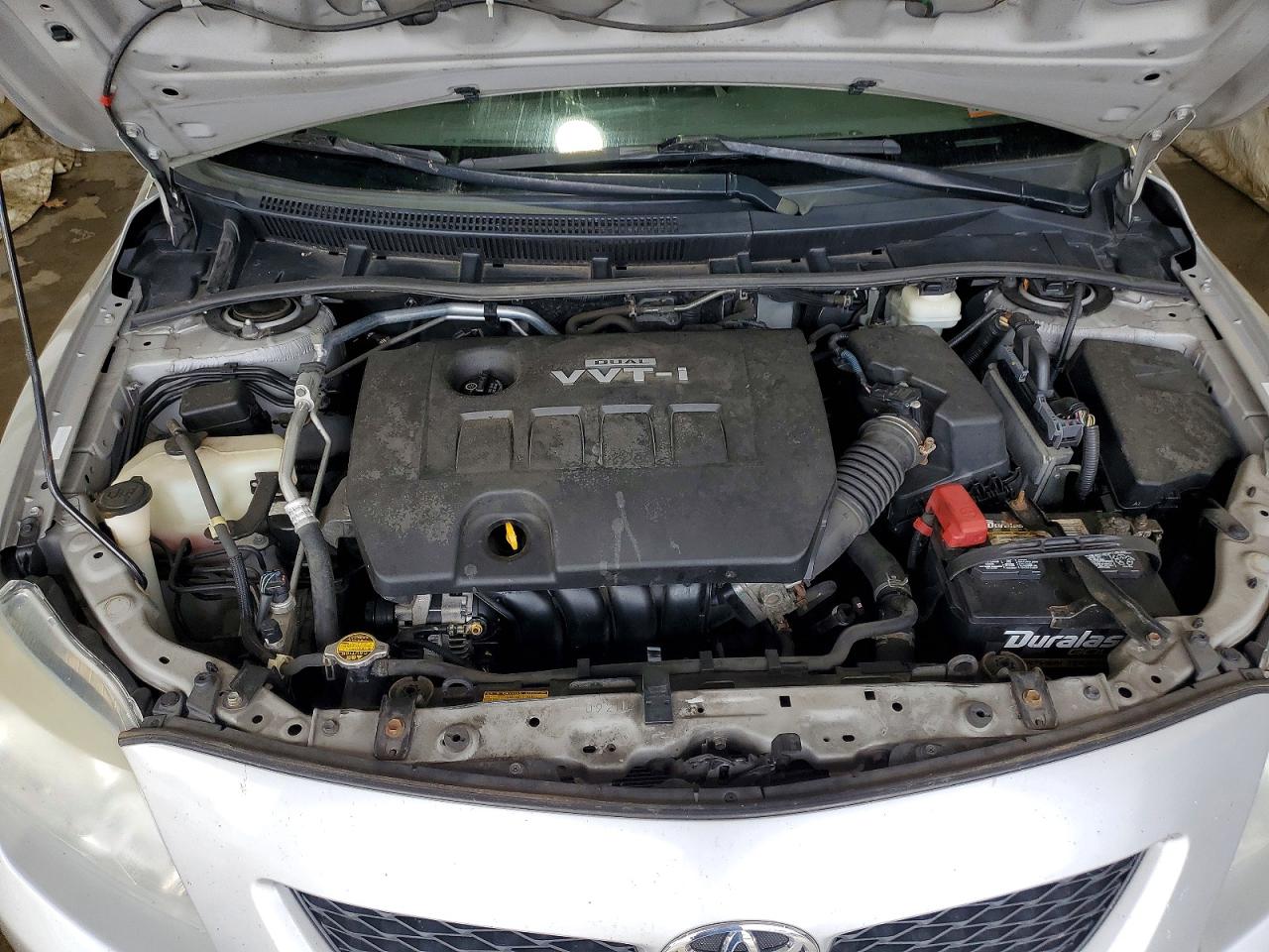 2009 Toyota Corolla Le Silver vin: 1NXBU40E69Z075559