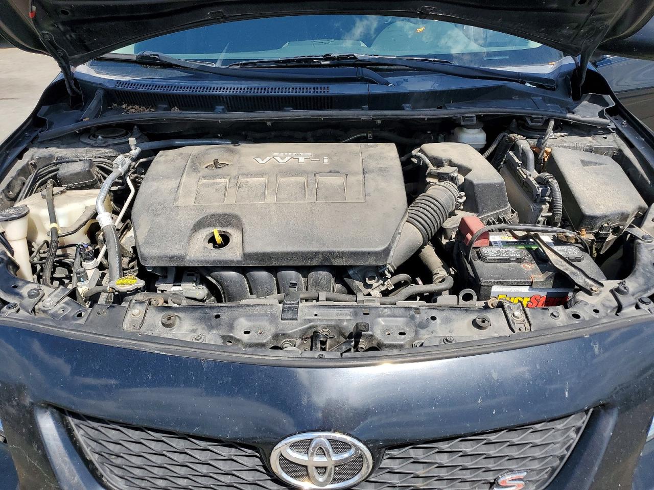 2009 Toyota Corolla S Black vin: 1NXBU40E69Z077067