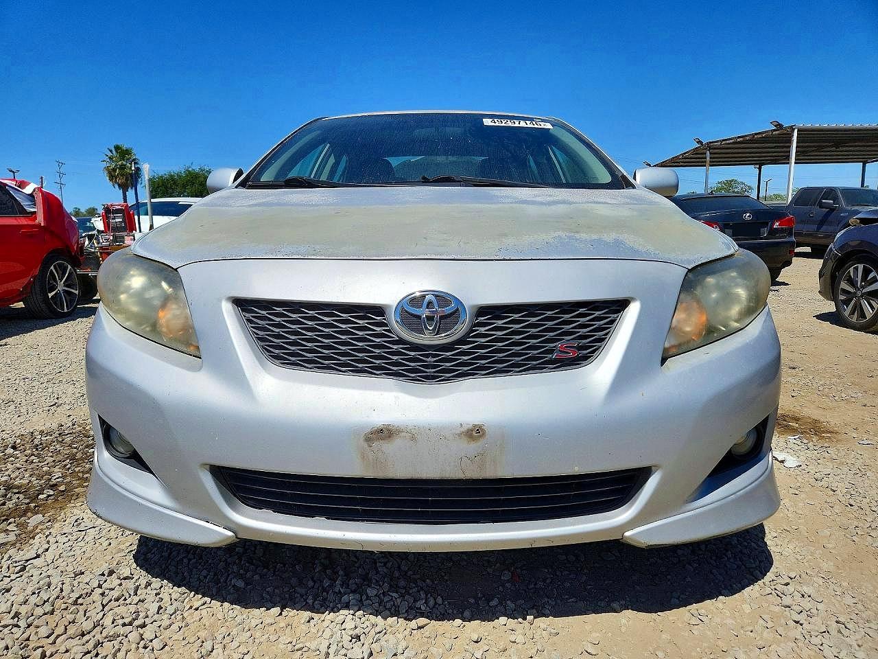 2009 Toyota Corolla S Silver vin: 1NXBU40E69Z087937