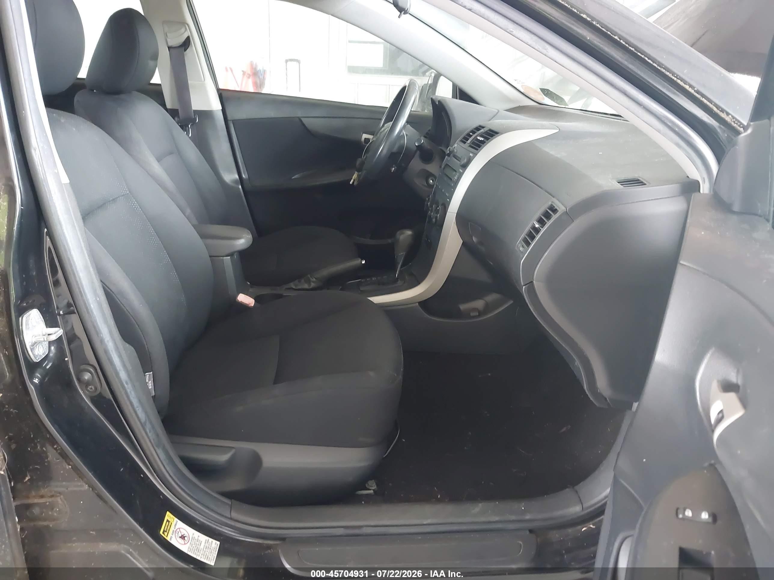 2009 Toyota Corolla S Black vin: 1NXBU40E69Z088036