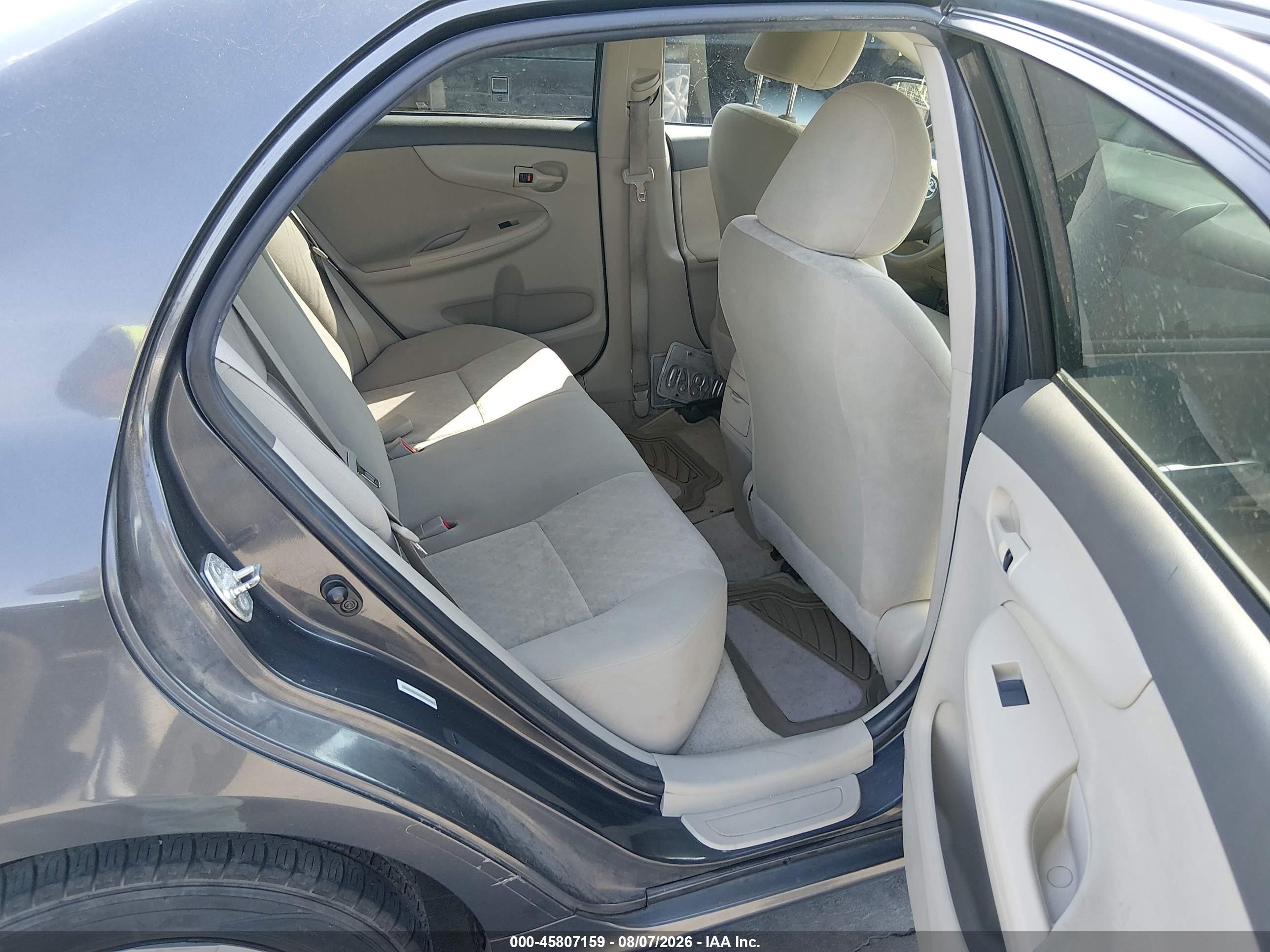 2009 Toyota Corolla Le Серый vin: 1NXBU40E69Z093236