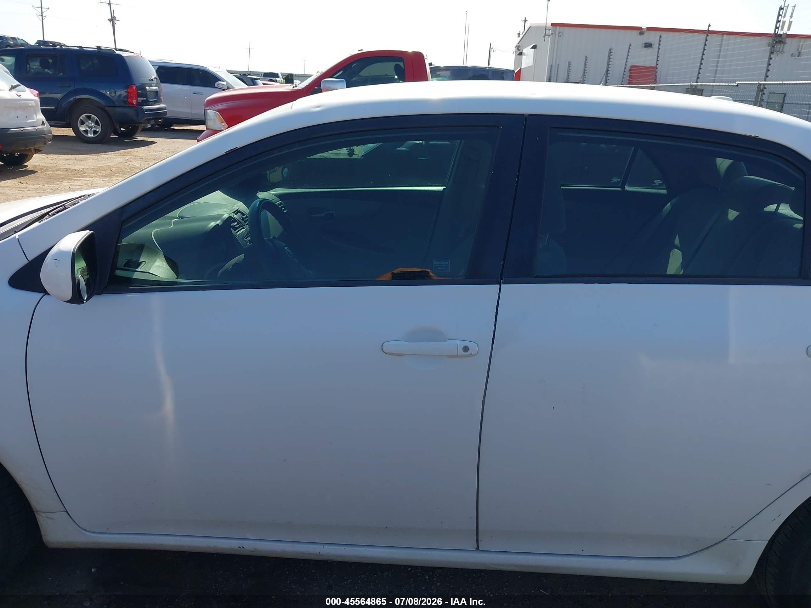 2009 Toyota Corolla Xle White vin: 1NXBU40E69Z109077