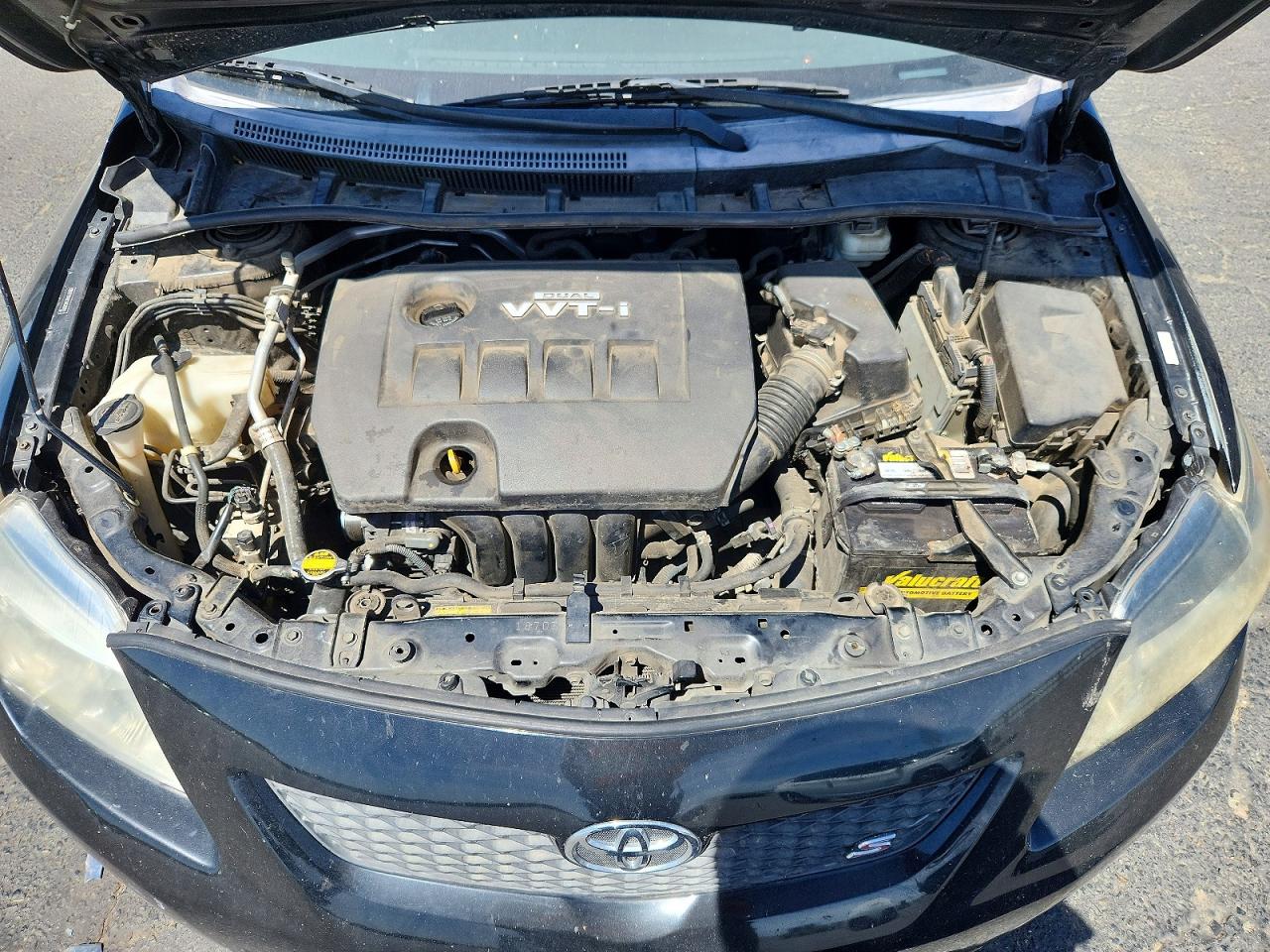 2009 Toyota Corolla S Черный vin: 1NXBU40E69Z114179
