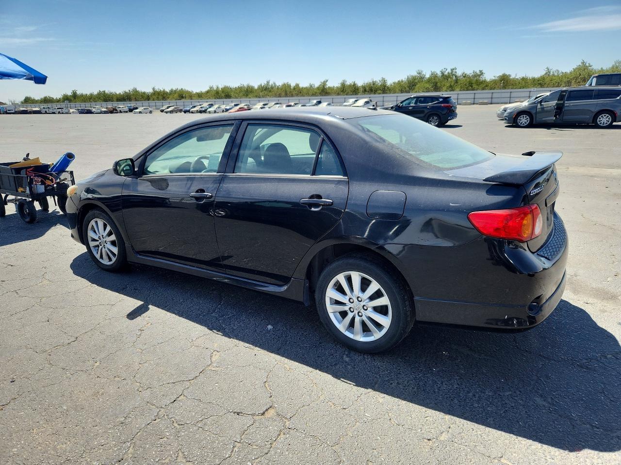 2009 Toyota Corolla S Черный vin: 1NXBU40E69Z114179