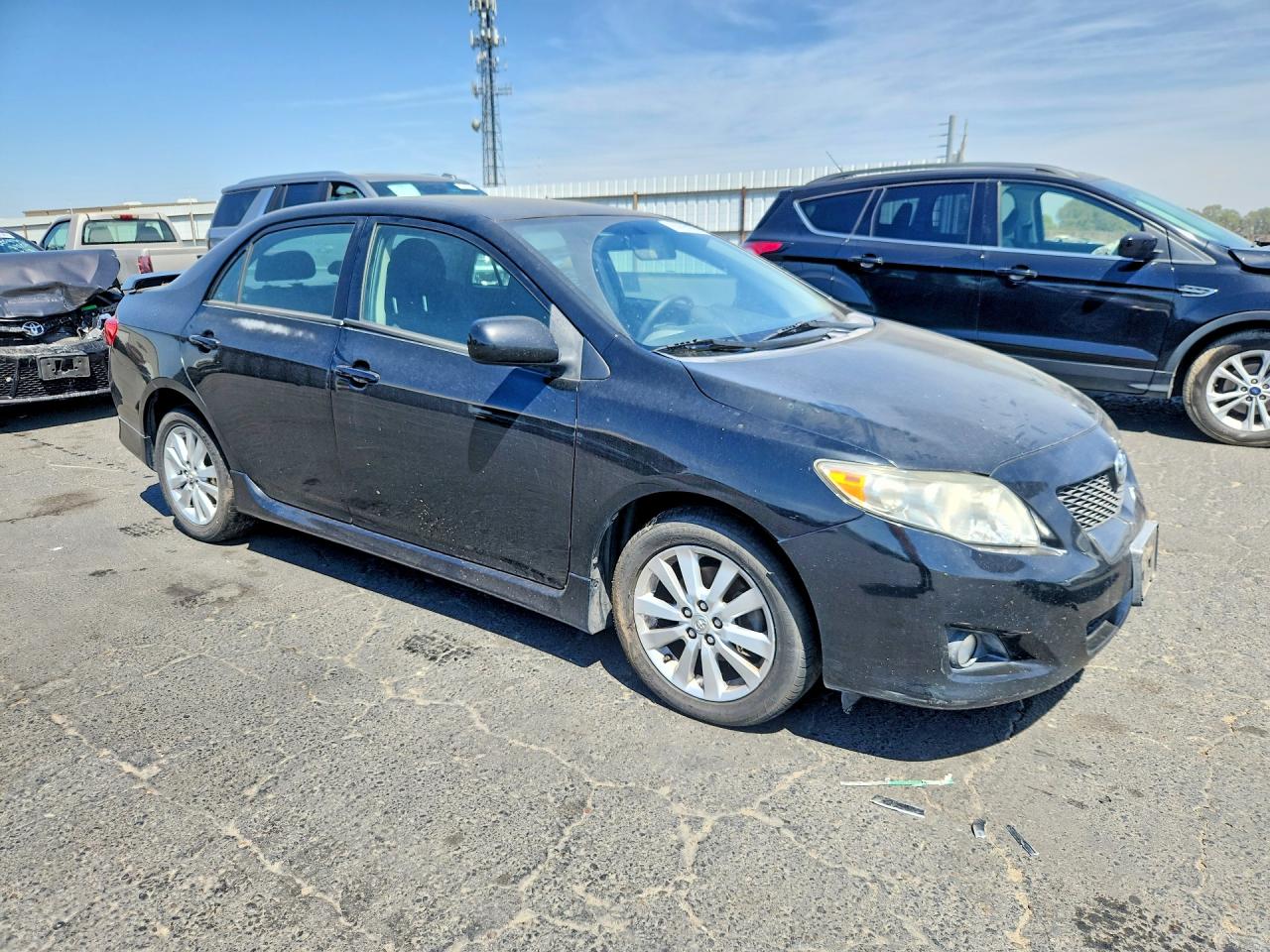 2009 Toyota Corolla S Черный vin: 1NXBU40E69Z114179