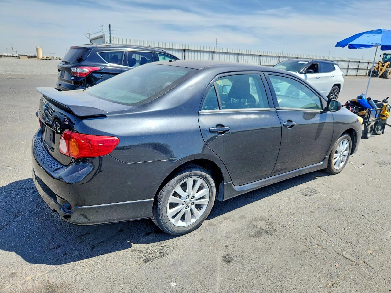 2009 Toyota Corolla S Черный vin: 1NXBU40E69Z114179