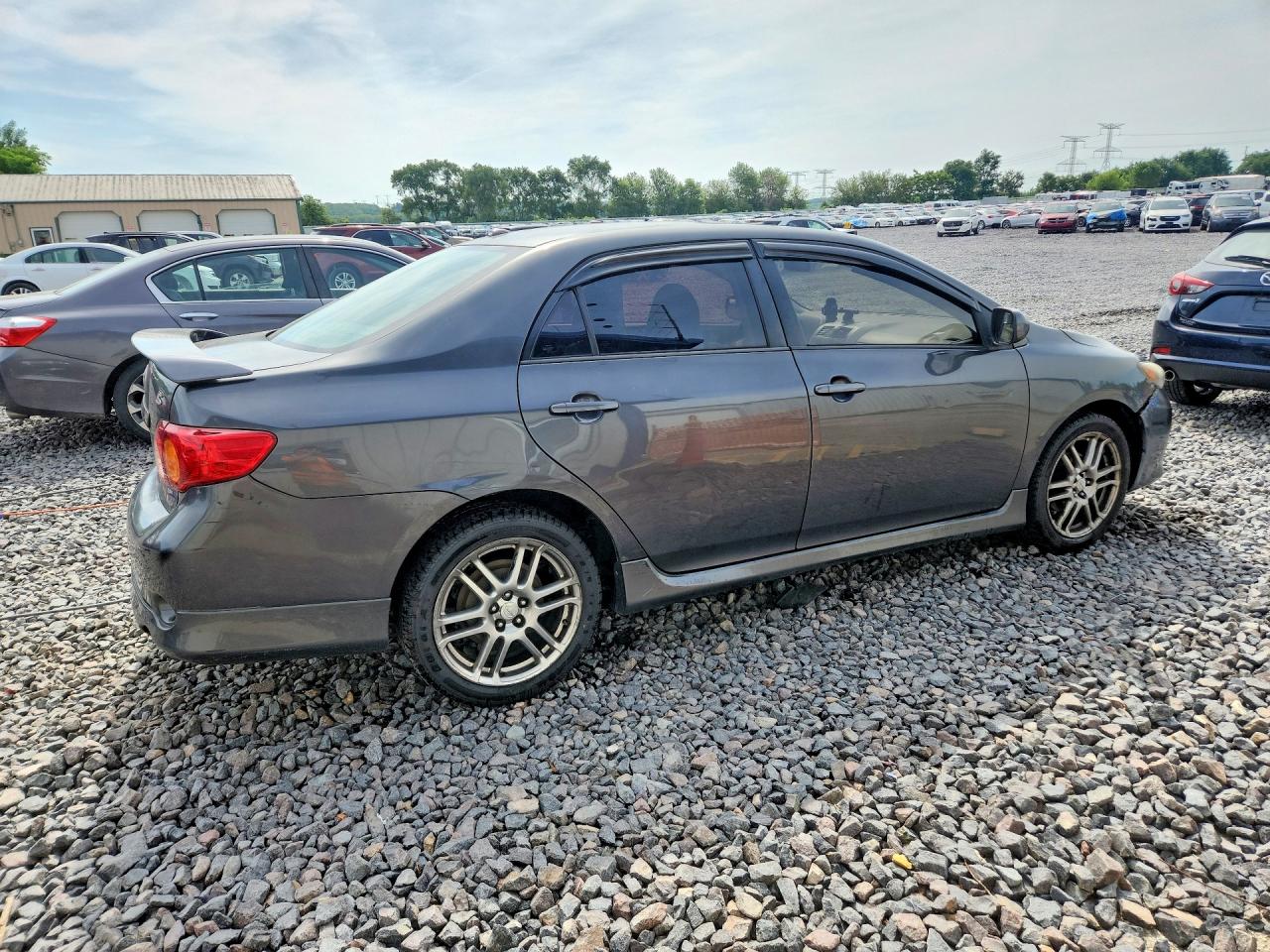 2009 Toyota Corolla S Gray vin: 1NXBU40E69Z121875