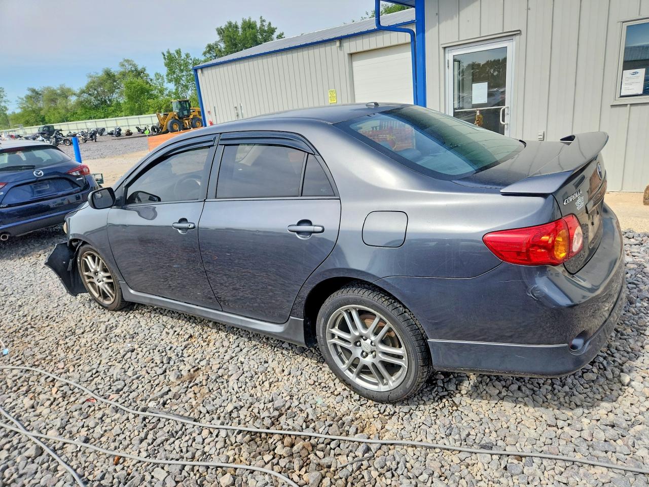 2009 Toyota Corolla S Gray vin: 1NXBU40E69Z121875