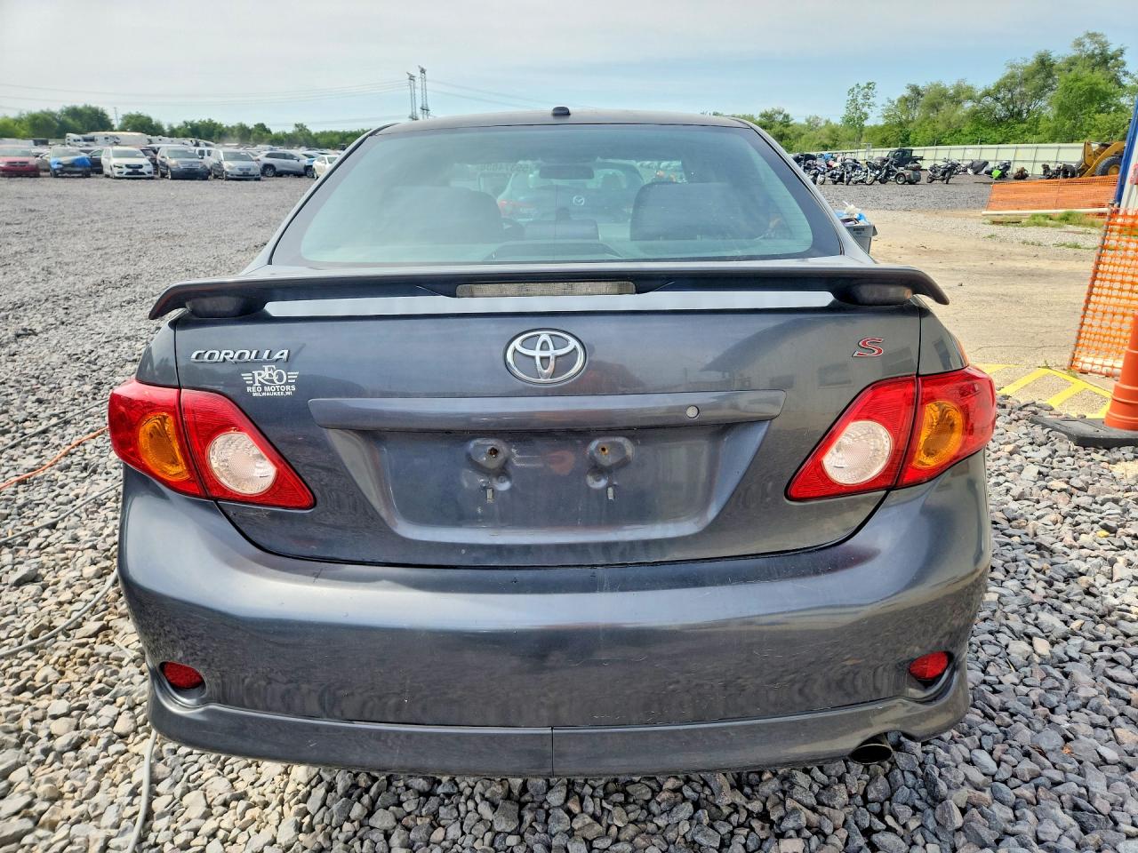 2009 Toyota Corolla S Gray vin: 1NXBU40E69Z121875