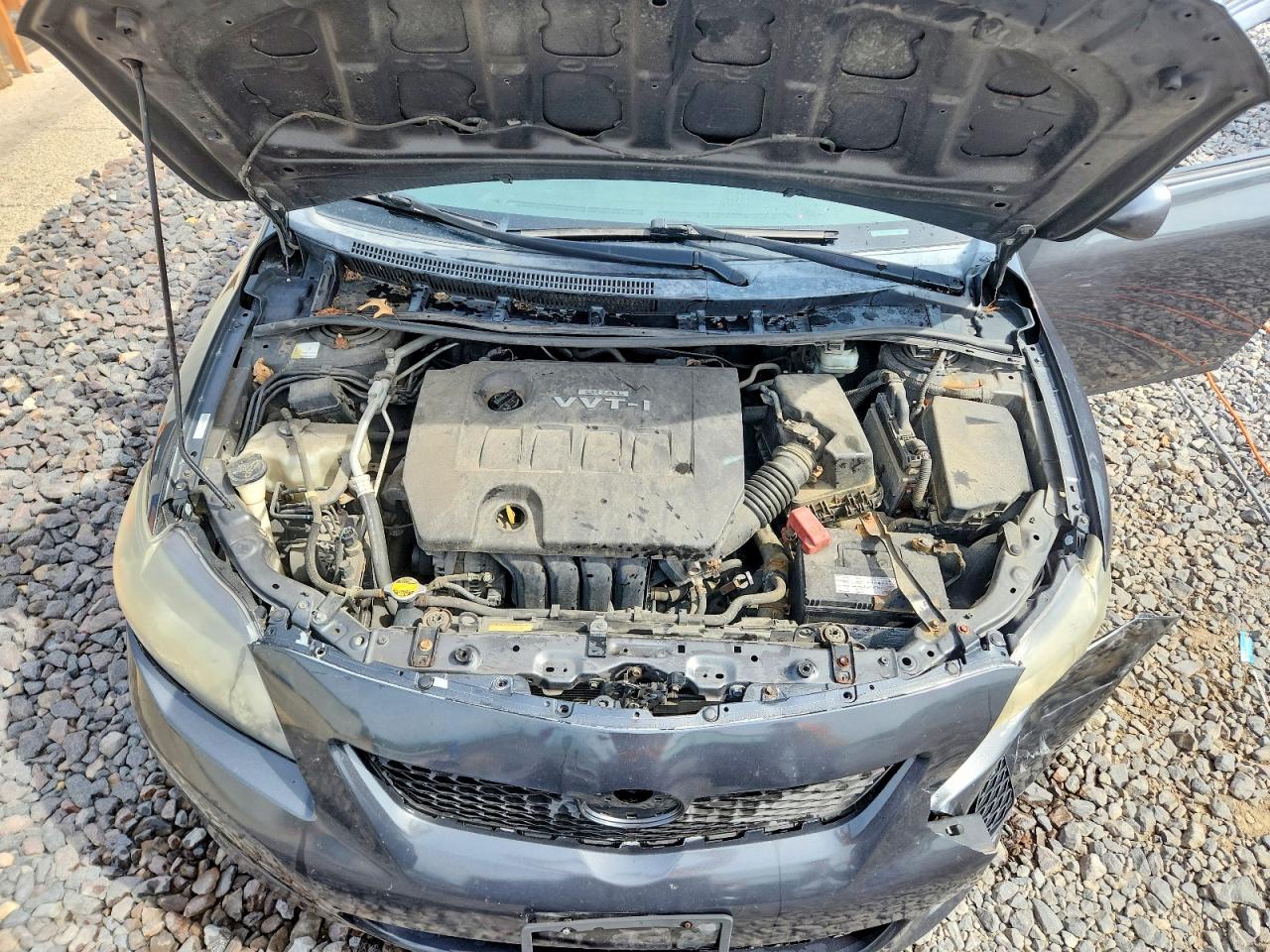 2009 Toyota Corolla S Gray vin: 1NXBU40E69Z121875