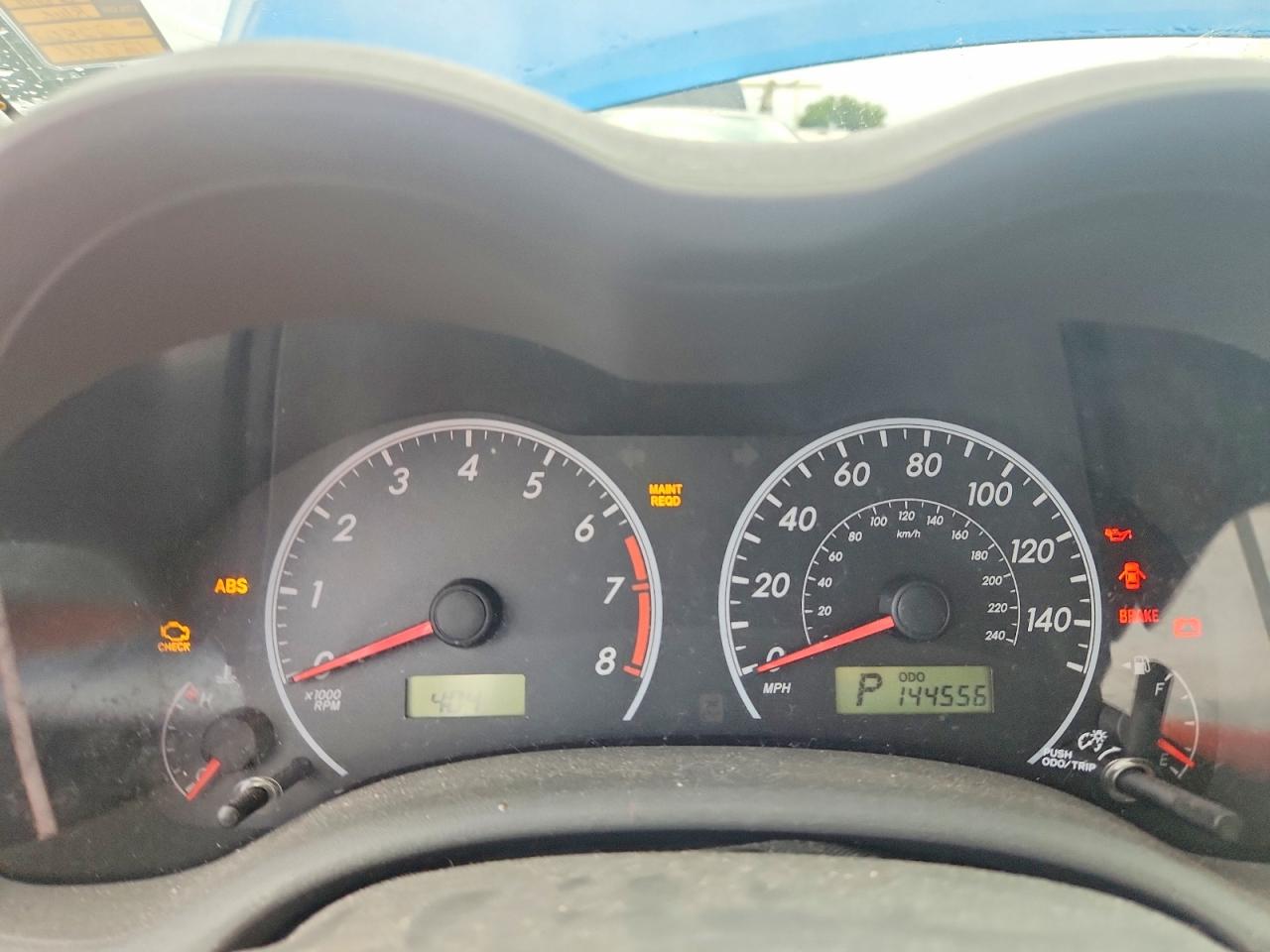 2009 Toyota Corolla Blue vin: 1NXBU40E69Z122802