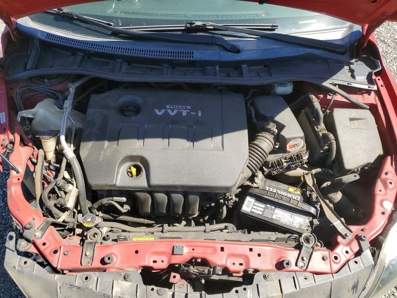 2009 Toyota Corolla S Красный vin: 1NXBU40E69Z128454