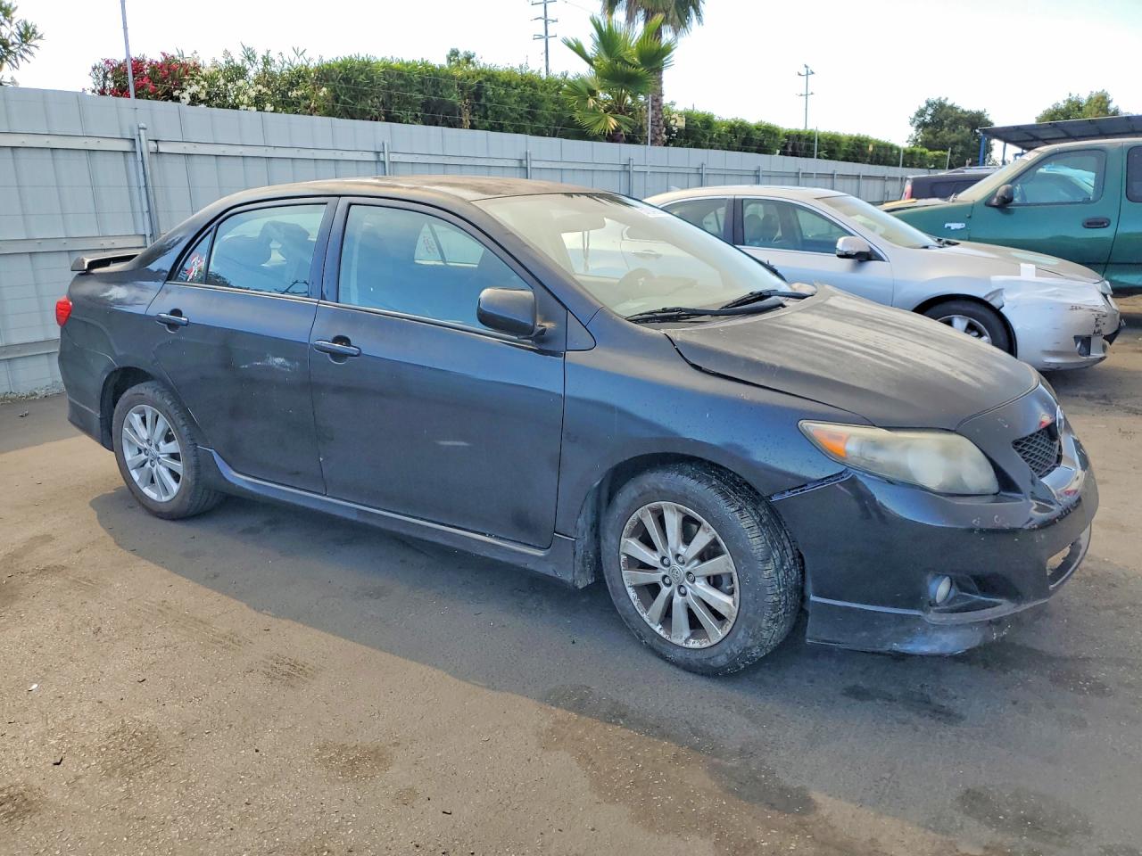 2009 Toyota Corolla S Black vin: 1NXBU40E69Z134304