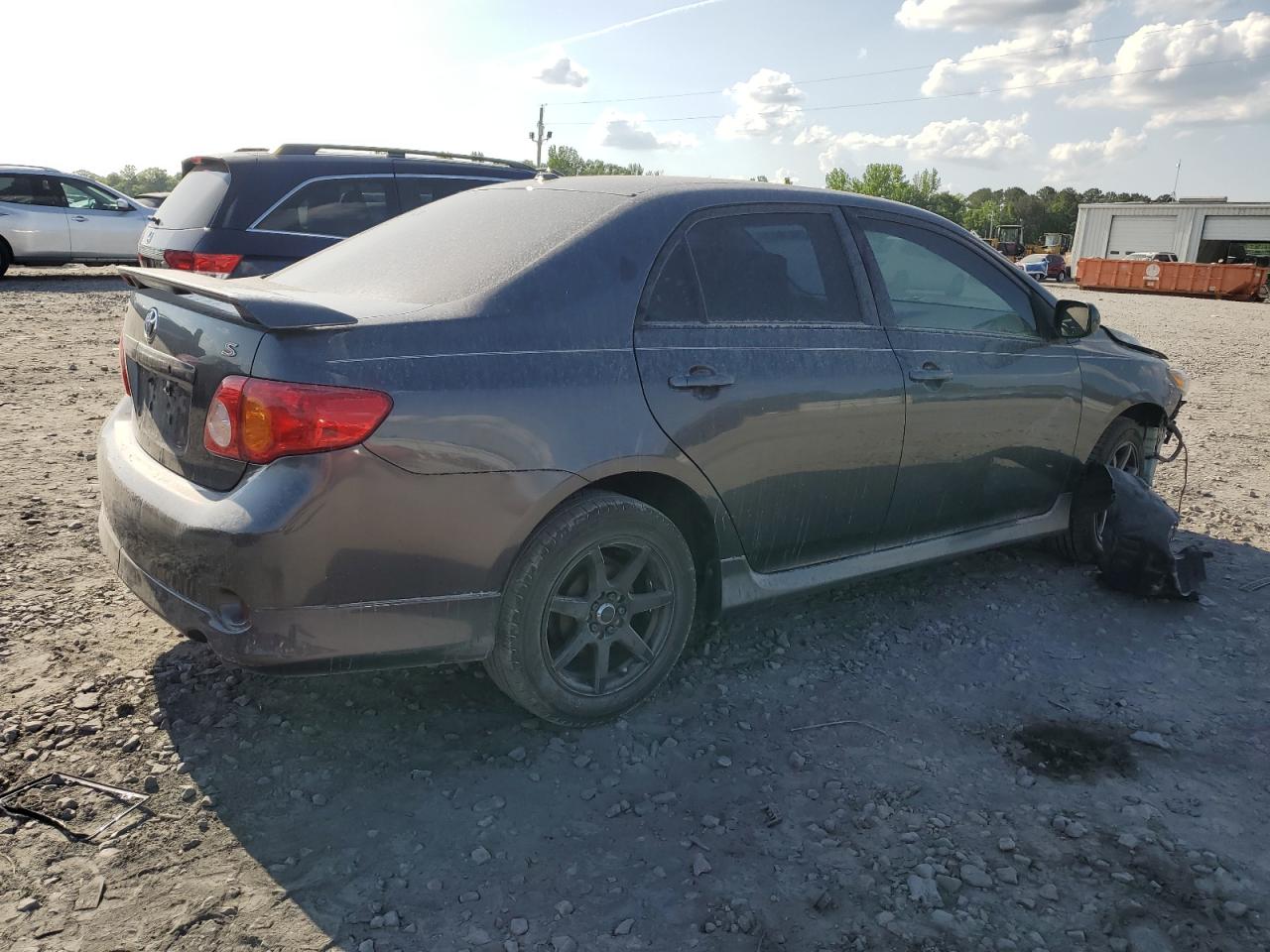 2009 Toyota Corolla Base Charcoal vin: 1NXBU40E69Z141575