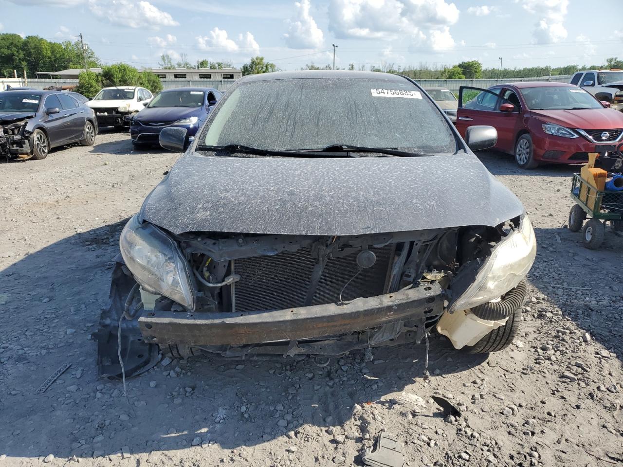 2009 Toyota Corolla Base Charcoal vin: 1NXBU40E69Z141575