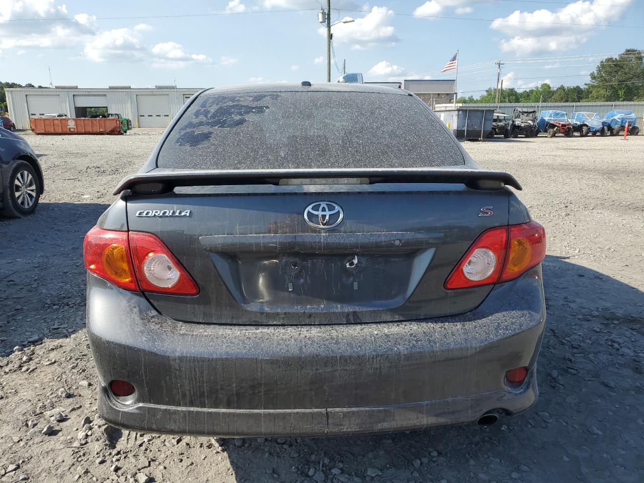 2009 Toyota Corolla Base Charcoal vin: 1NXBU40E69Z141575