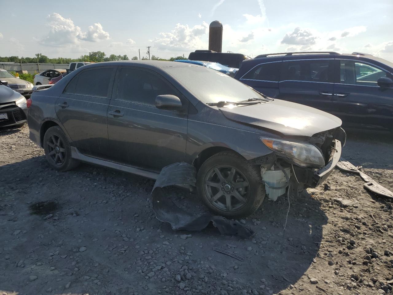2009 Toyota Corolla Base Charcoal vin: 1NXBU40E69Z141575