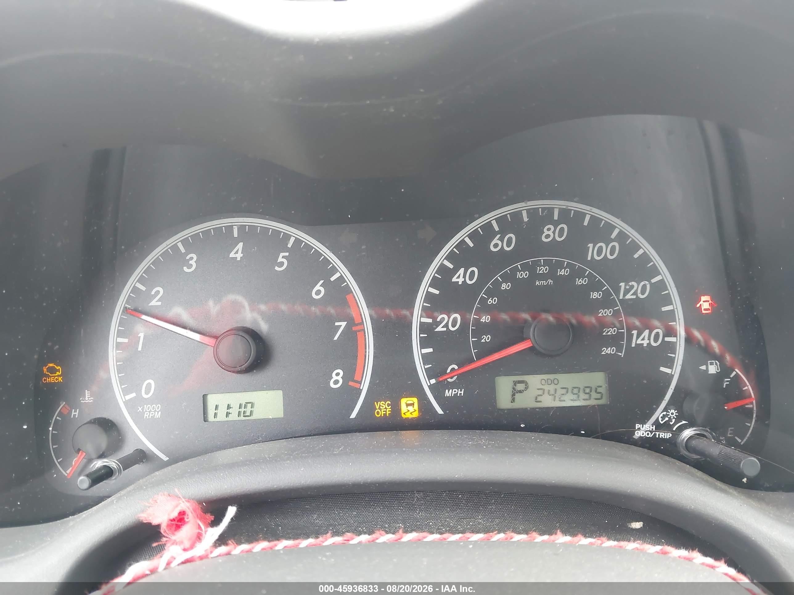 2009 Toyota Corolla Le Gray vin: 1NXBU40E69Z146226