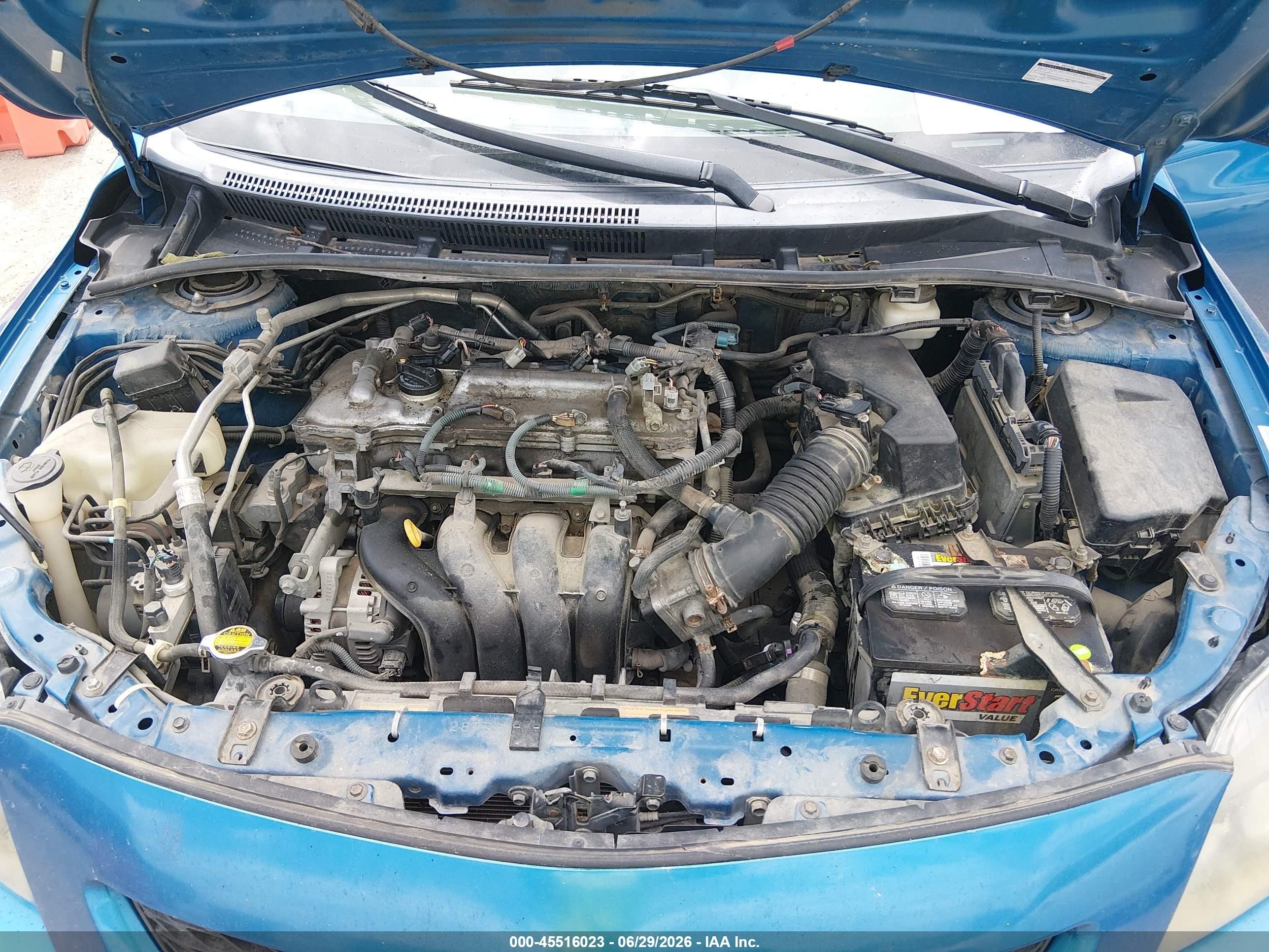 2009 Toyota Corolla S Blue vin: 1NXBU40E69Z156321