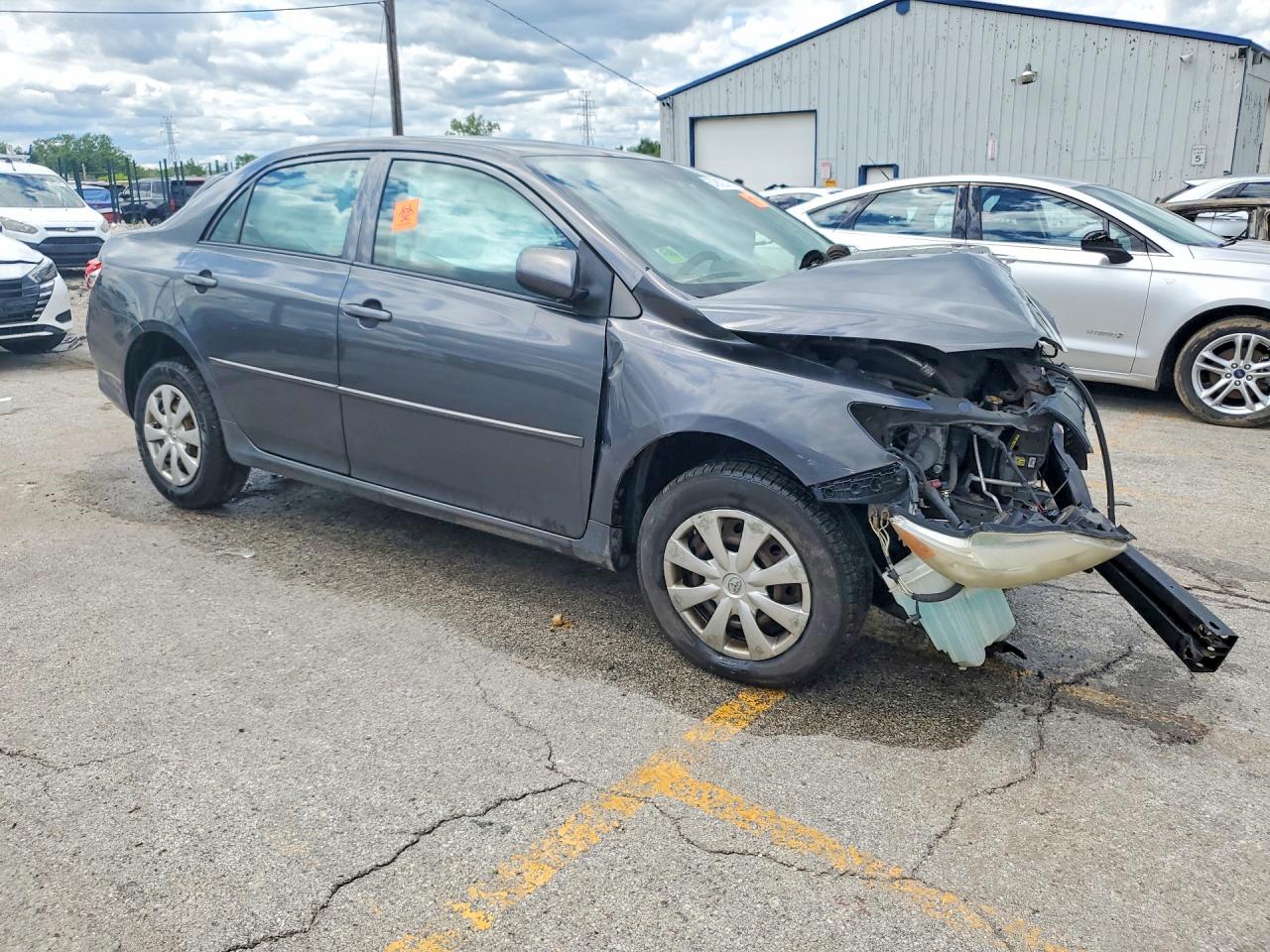 2009 Toyota Corolla Le Gray vin: 1NXBU40E69Z158778