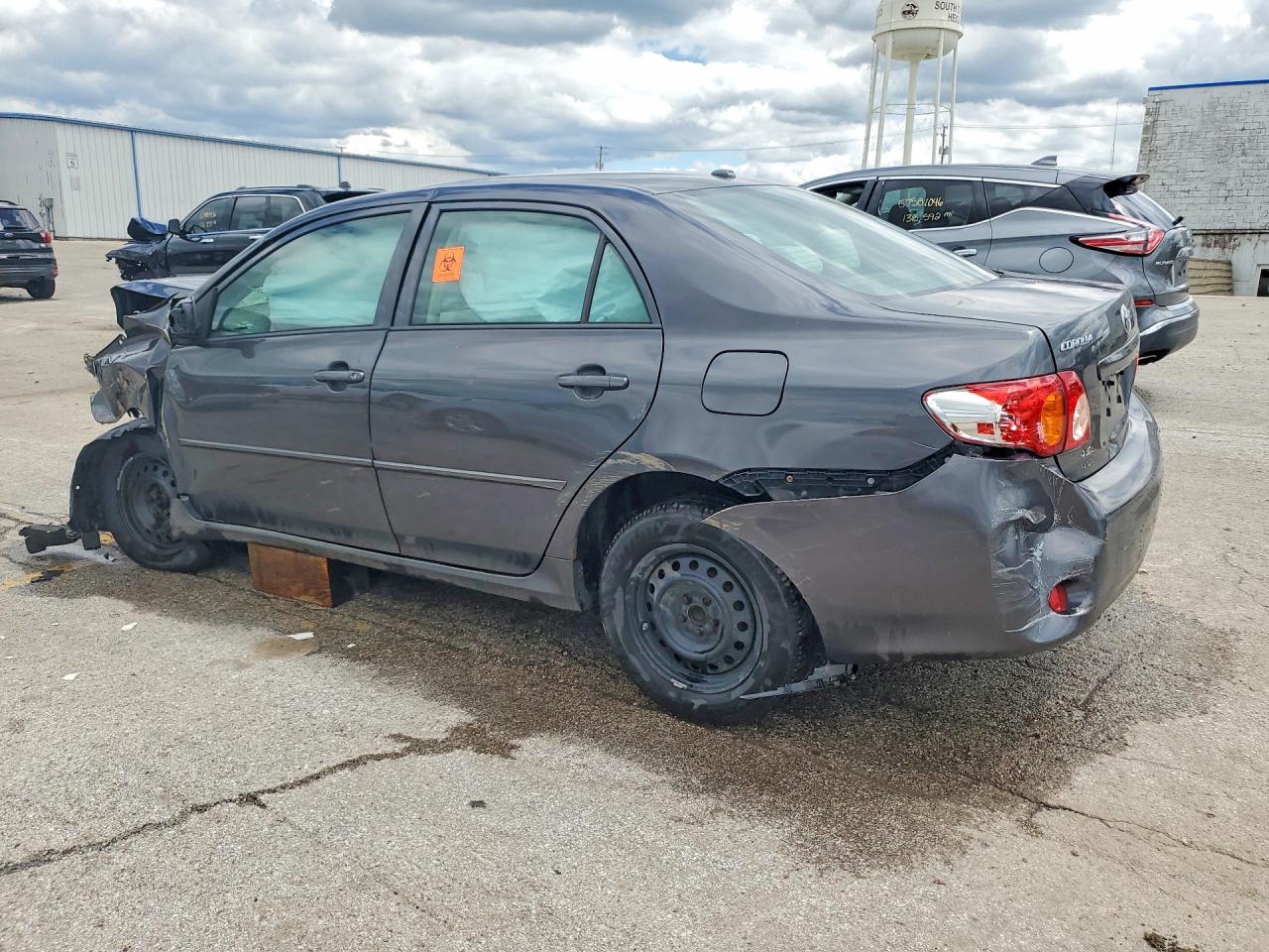 2009 Toyota Corolla Le Gray vin: 1NXBU40E69Z158778