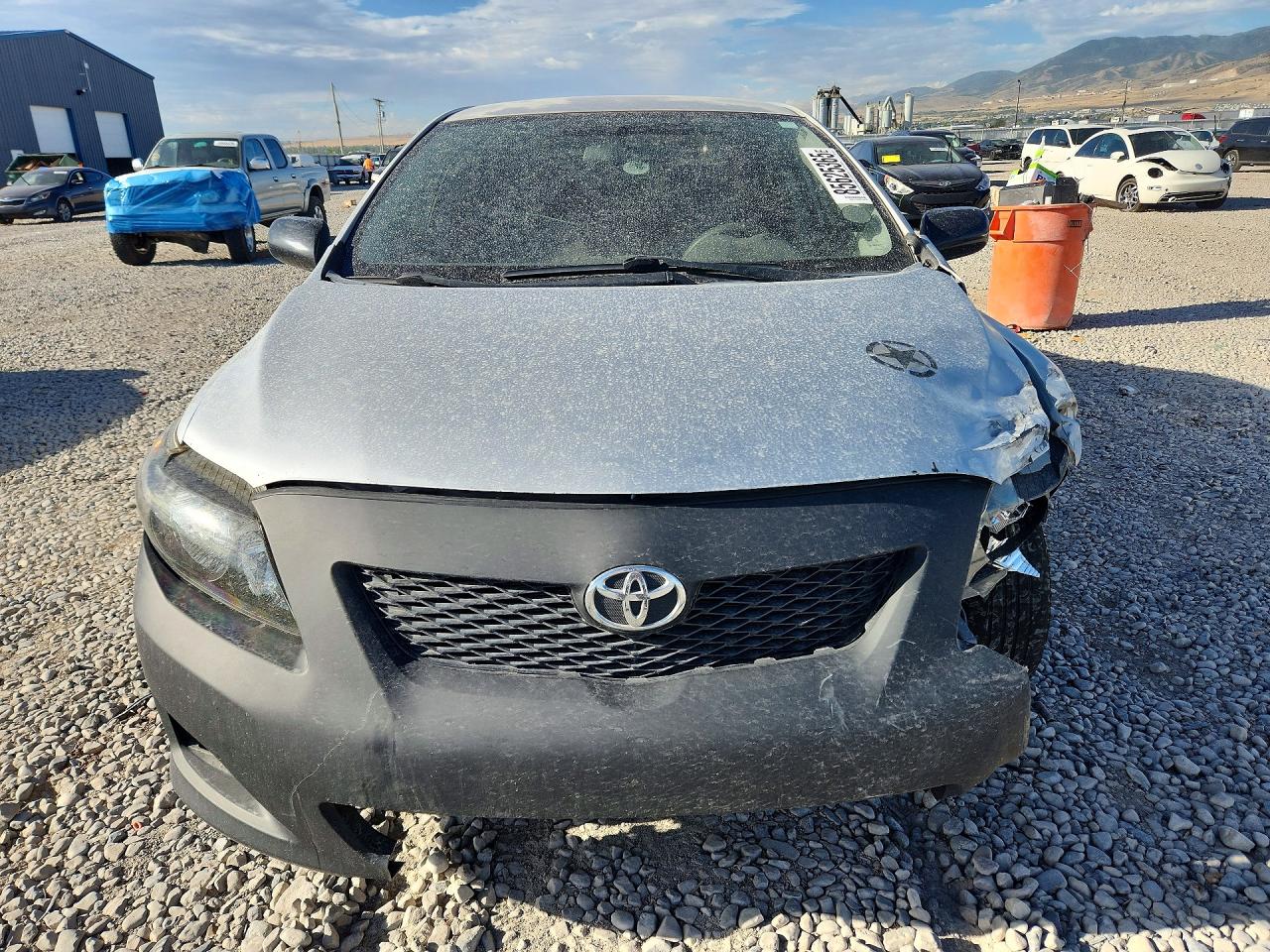 2009 Toyota Corolla Le Серый vin: 1NXBU40E69Z163656
