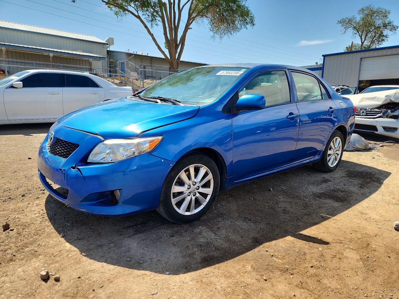 2009 Toyota Corolla Le Синий vin: 1NXBU40E79Z028945