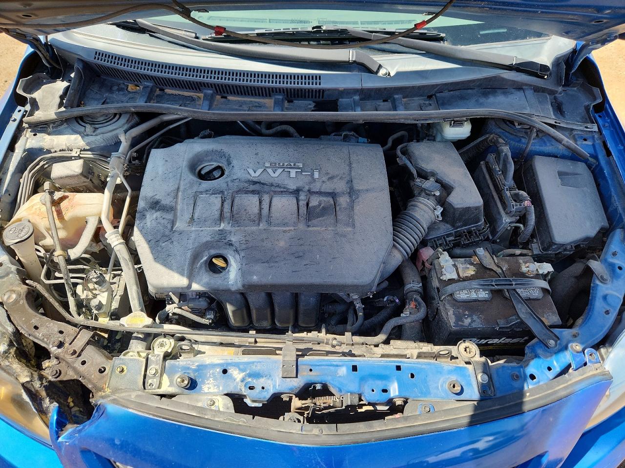 2009 Toyota Corolla Le Blue vin: 1NXBU40E79Z028945