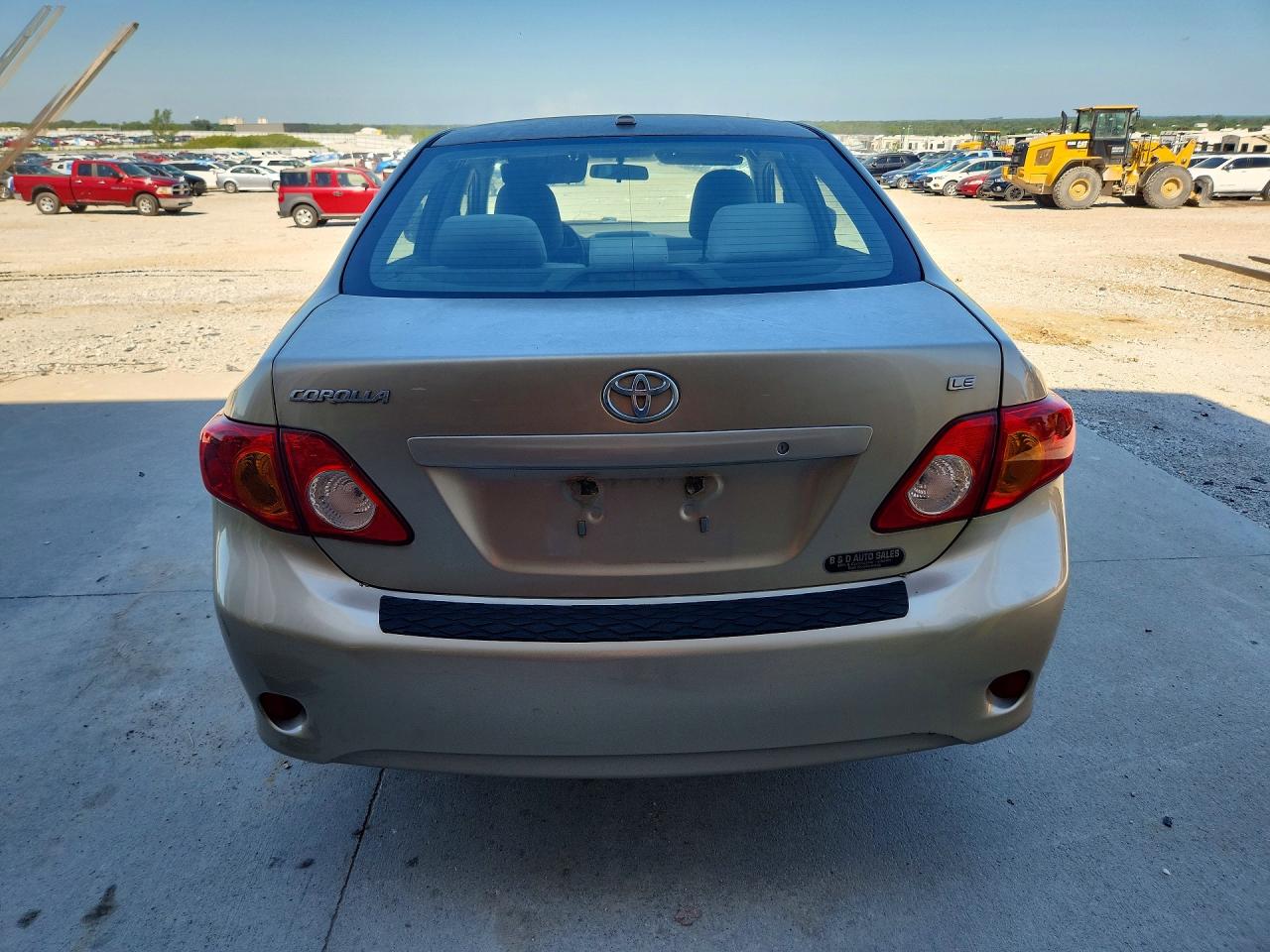 2009 Toyota Corolla Le Silver vin: 1NXBU40E79Z052825